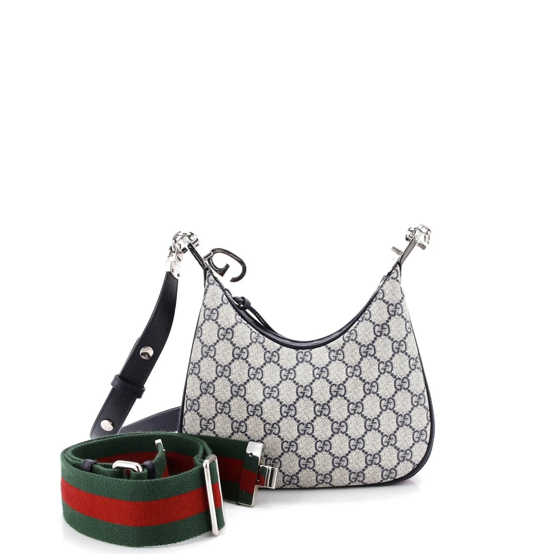 Small Gucci Attache Shoulder Bag GG Coated Canvas: Small Gucci Attache Shoulder Bag GG Coated Canvas This listing features Small Gucci Attache Shoulder Bag GG Coated Canvas. Item specifics are provided below. Item Specifics: Brand: Gucci Exterior Mate