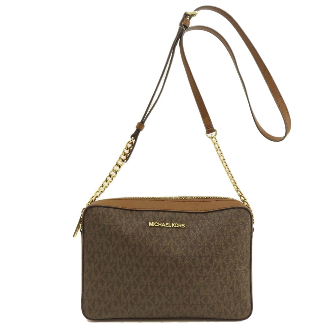 Canvas Michael Kors MK signature Shoulder Bag Leather Coated: Canvas Michael Kors MK signature Shoulder Bag Leather Coated This listing features Canvas Michael Kors MK signature Shoulder Bag Leather Coated. Item specifics are provided below. Item Specifics: Bran