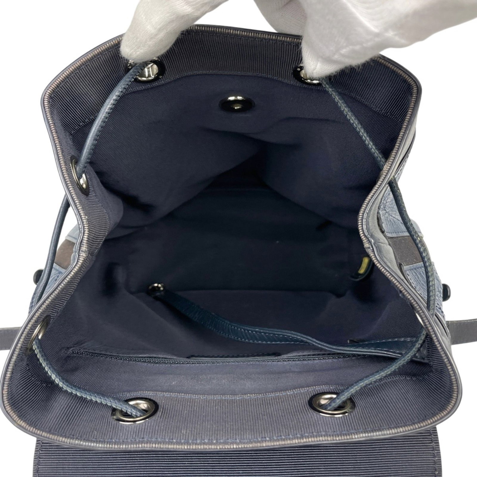 Leather Chanel Backpack - 14