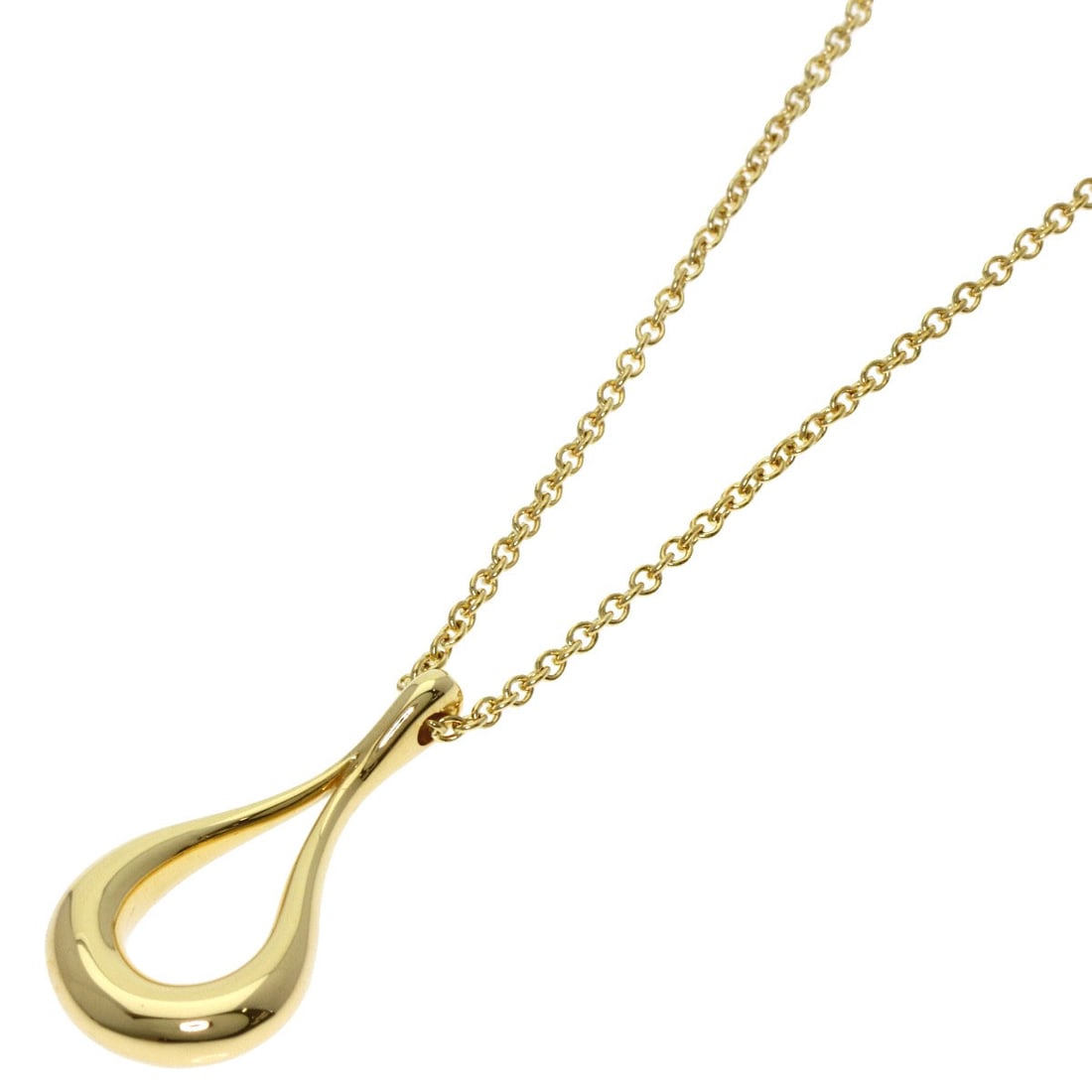 Gold TIFFANY&Co. open teardrop Necklace K18 Yellow: Gold TIFFANY&Co. open teardrop Necklace K18 Yellow This listing features Gold TIFFANY&Co. open teardrop Necklace K18 Yellow. Item specifics are provided below. Item Specifics: Brand: TIFFANY&Co. Style