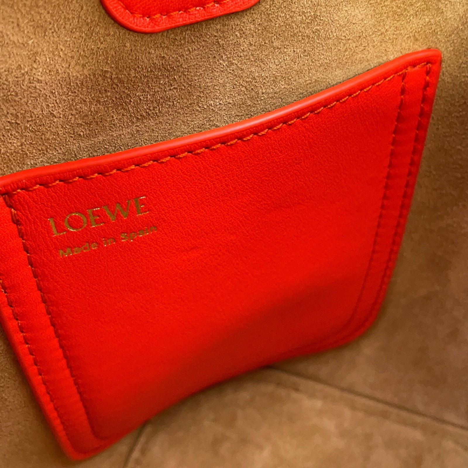 Leather Loewe Handbag - 10