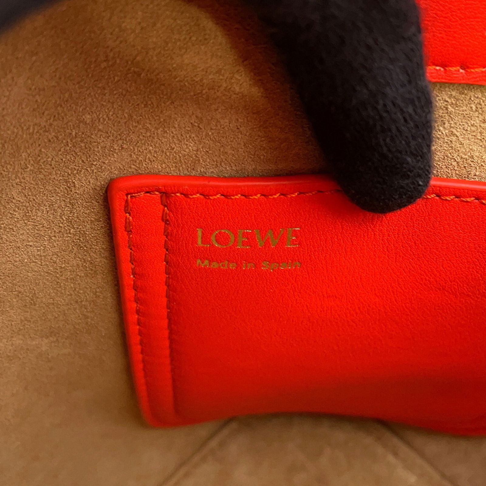 Leather Loewe Handbag - 15