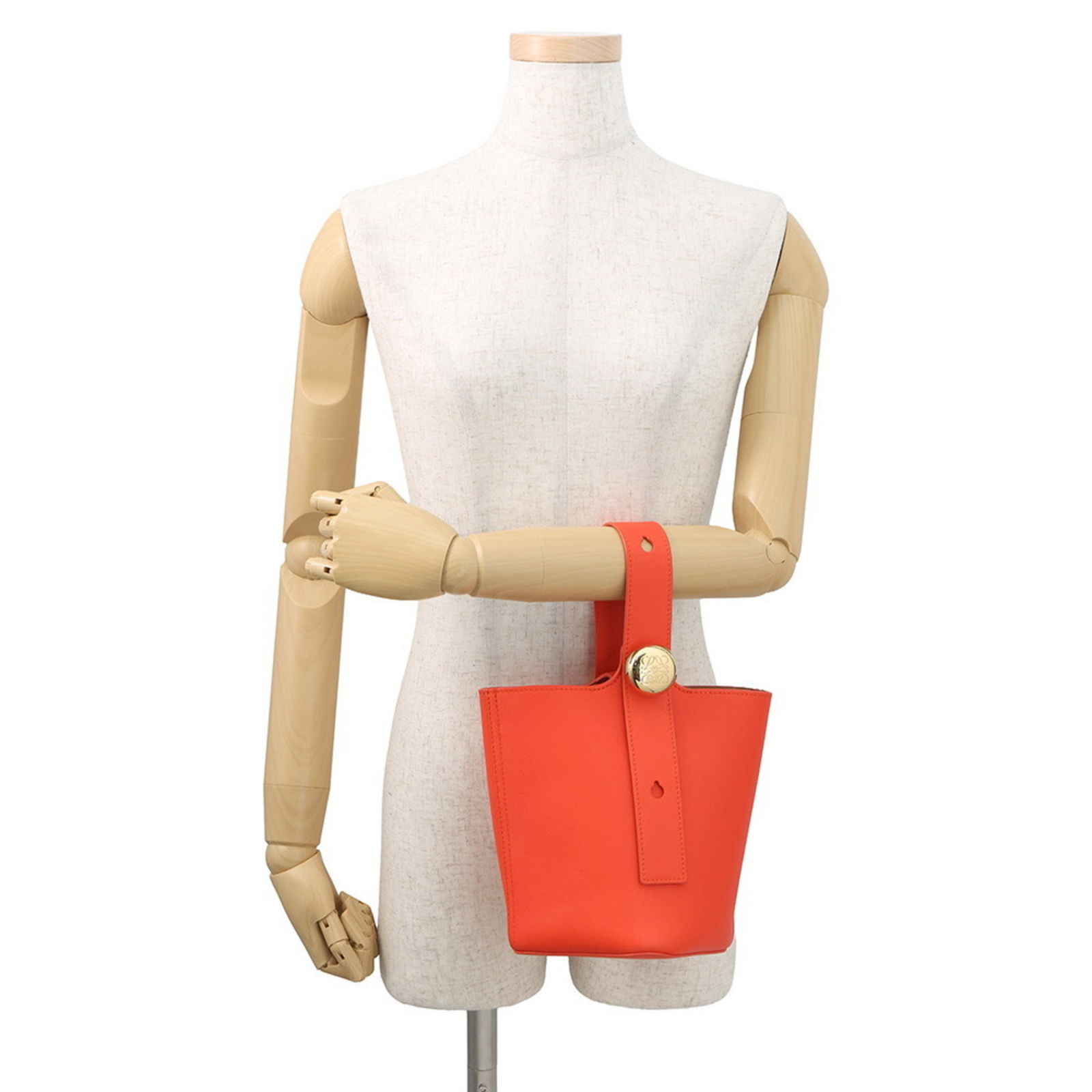 Leather Loewe Handbag - 4