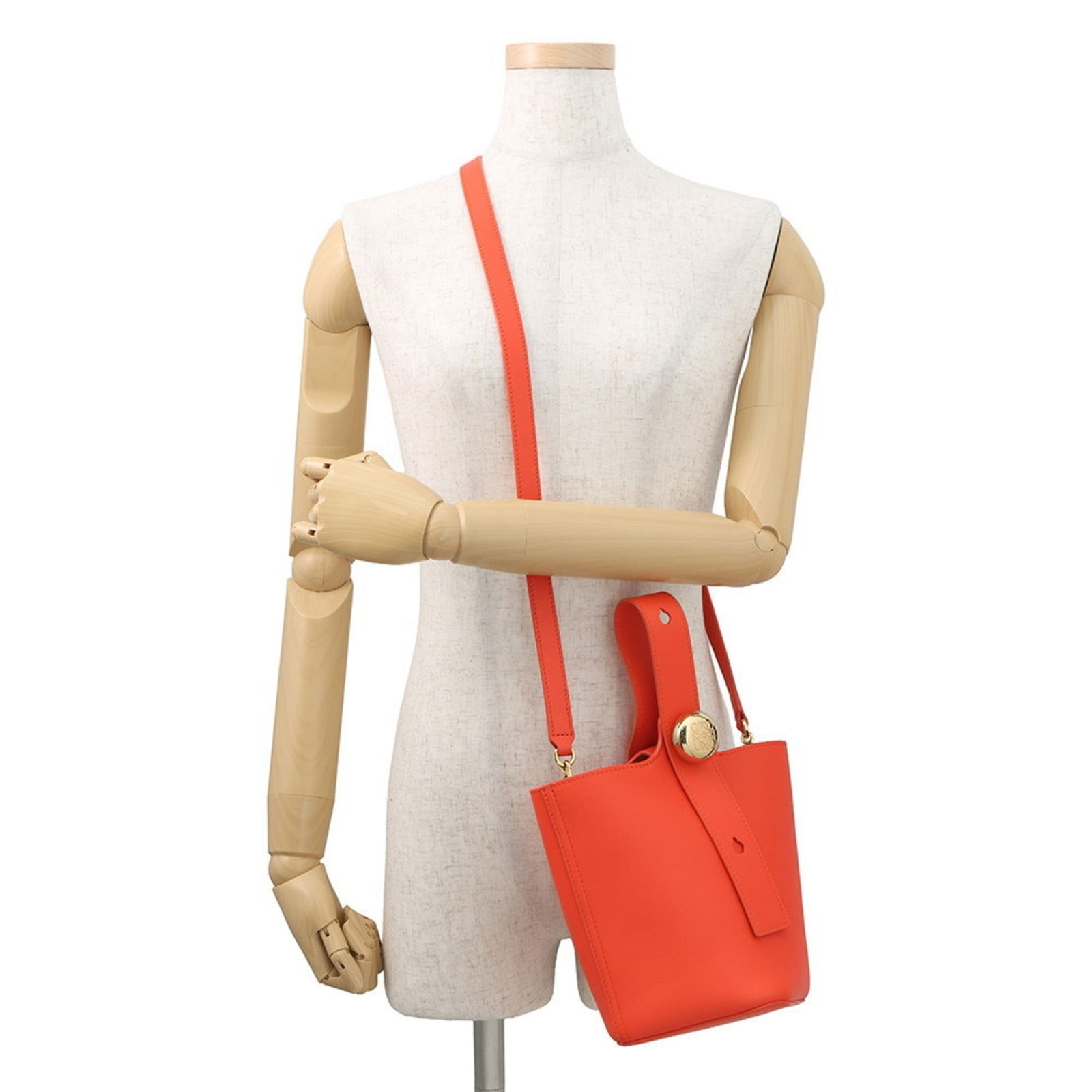 Leather Loewe Handbag - 5