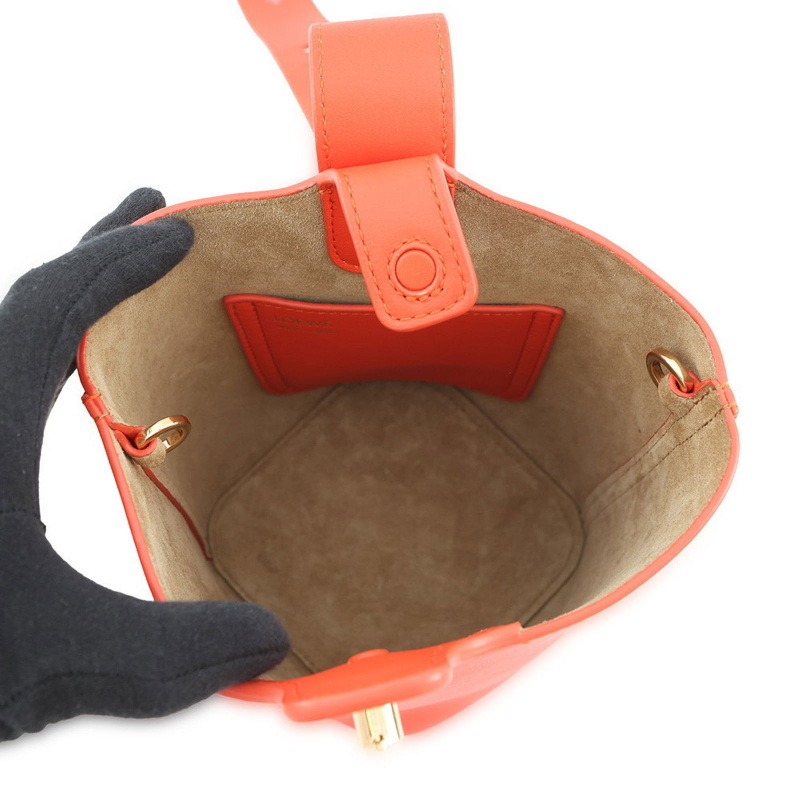 Leather Loewe Handbag - 6