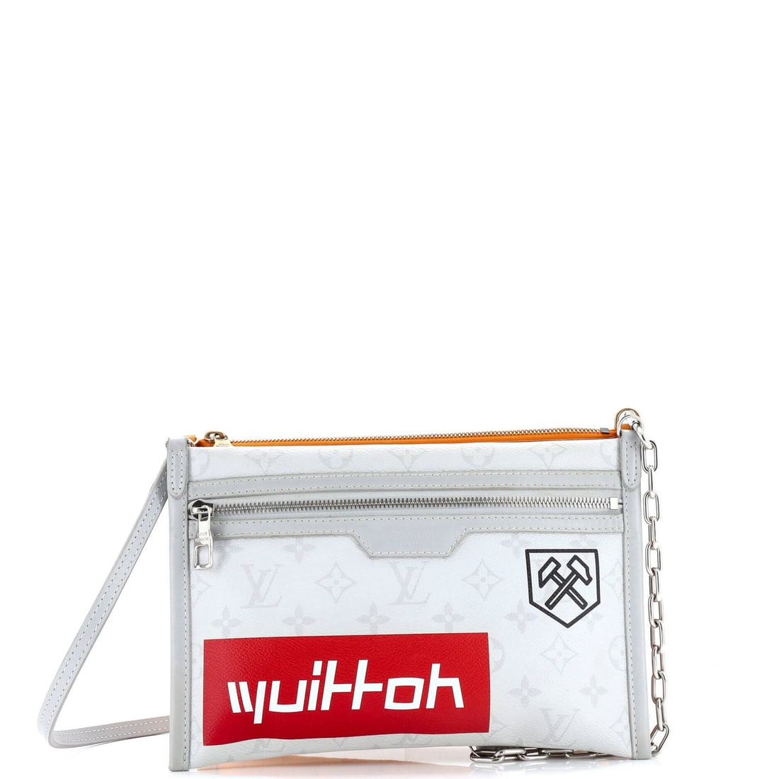 Monogram Louis Vuitton Double Flat Messenger Bag Limited Edition Logo Story: Monogram Louis Vuitton Double Flat Messenger Bag Limited Edition Logo Story This listing features Monogram Louis Vuitton Double Flat Messenger Bag Limited Edition Logo Story. Item specifics are provid