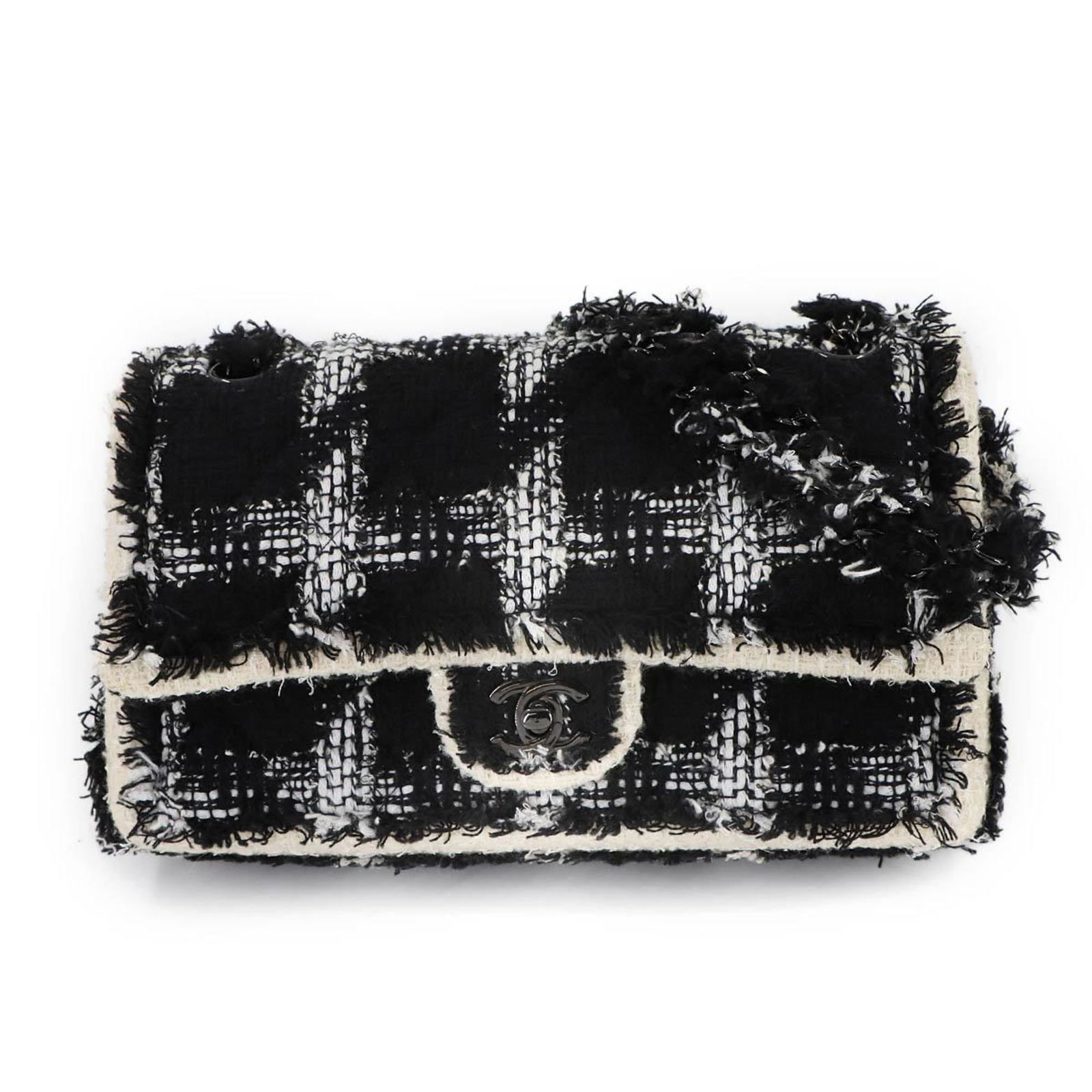 Leather - Chanel Shoulder Bag Tweed: Leather - Chanel Shoulder Bag Tweed This listing features Leather - Chanel Shoulder Bag Tweed. Item specifics are provided below. Item Specifics: Brand: Chanel Type: Shoulder Bag Material: Tweed , Lea