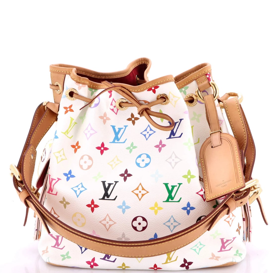 Multicolor Louis Vuitton Petit Noe Handbag Monogram: Multicolor Louis Vuitton Petit Noe Handbag Monogram This listing features Multicolor Louis Vuitton Petit Noe Handbag Monogram. Item specifics are provided below. Item Specifics: Brand: Louis Vuitton E