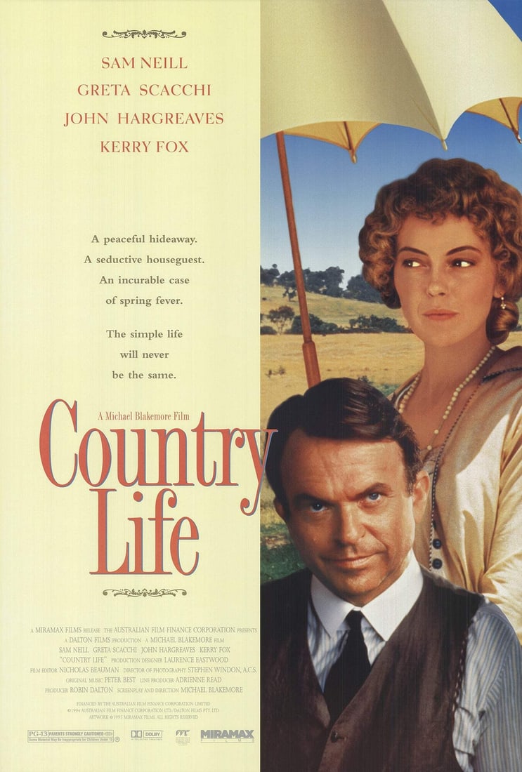 1995 ARTIST UNKNOWN Country Life 40" x 27" Offset Lithograph (1 of 4)