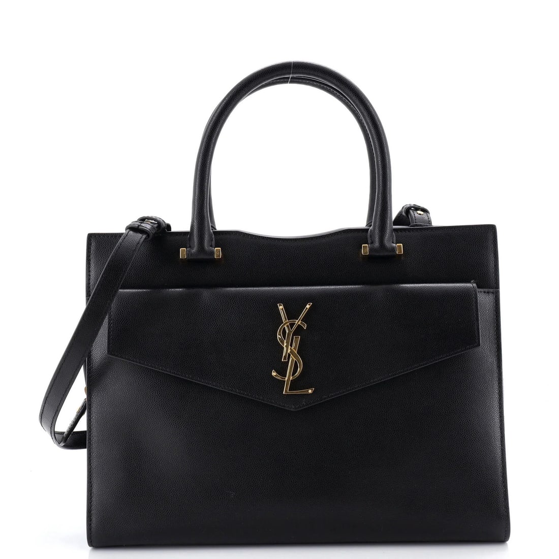 Medium Saint Laurent Uptown Tote Leather: Medium Saint Laurent Uptown Tote Leather This listing features Medium Saint Laurent Uptown Tote Leather. Item specifics are provided below. Item Specifics: Brand: Saint Laurent Exterior Material: Leat