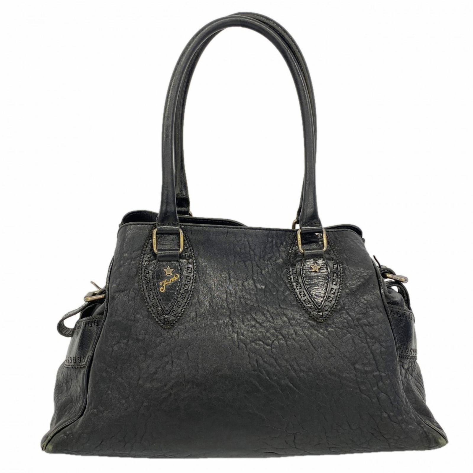 Leather Fendi Handbag (1 of 12)