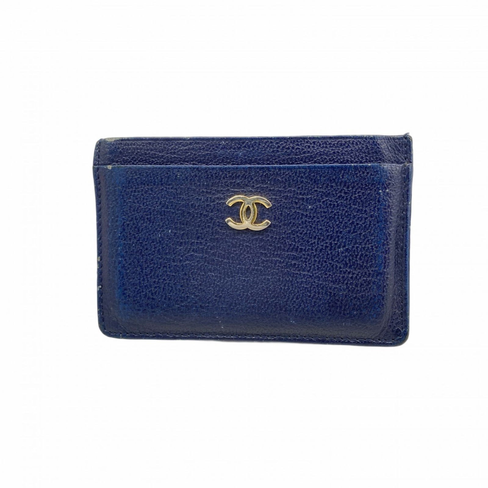 Leather Chanel Card Case: Leather Chanel Card Case This listing features Leather Chanel Card Case. Item specifics are provided below. Item Specifics: Brand: Chanel Type: Card Case Gender: Women Color: Navy Material: Leather