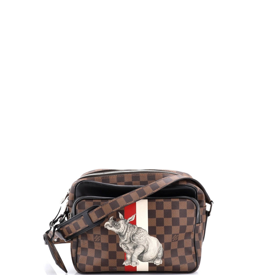 PM Louis Vuitton Nil Messenger Bag Limited Edition Chapman Savane Damier: PM Louis Vuitton Nil Messenger Bag Limited Edition Chapman Savane Damier This listing features PM Louis Vuitton Nil Messenger Bag Limited Edition Chapman Savane Damier. Item specifics are provided bel