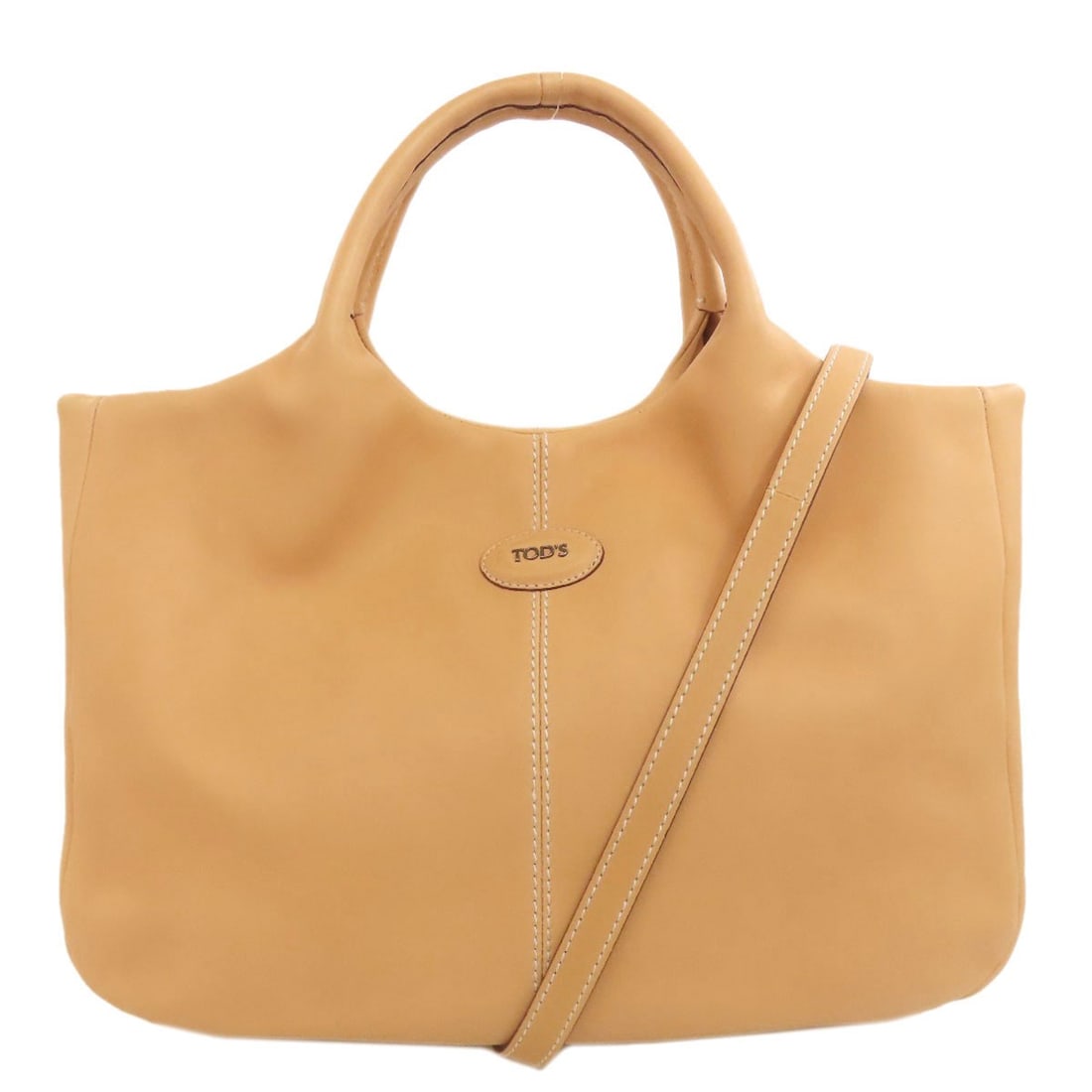 Leather TODS 2WAY Handbag: Leather TODS 2WAY Handbag This listing features Leather TODS 2WAY Handbag. Item specifics are provided below. Item Specifics: Brand: TODS Style: Handbag Exterior Material: Leather Exterior Color: Brow