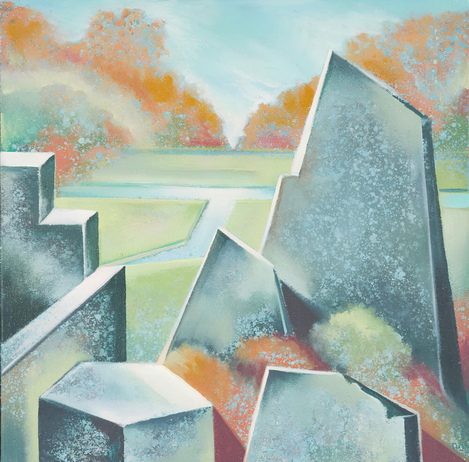 Original Painting - Lowell Nesbitt - Impossible Series (Stone Leigh): Original Painting - Lowell Nesbitt - Impossible Series (Stone Leigh) This listing features Original Painting - Lowell Nesbitt - Impossible Series (Stone Leigh). Item specifics are provided below. Item