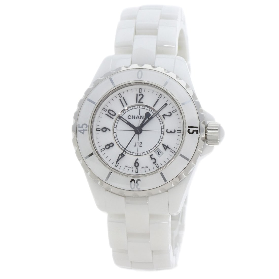 Ceramic CHANEL J12 1.3 "White Ceramic Watches H0968 Ceramic/: Ceramic CHANEL J12 1.3 "White Ceramic Watches H0968 Ceramic/ This listing features Ceramic CHANEL J12 1.3 "White Ceramic Watches H0968 Ceramic/. Item specifics are provided below. Item Specifics: Bran