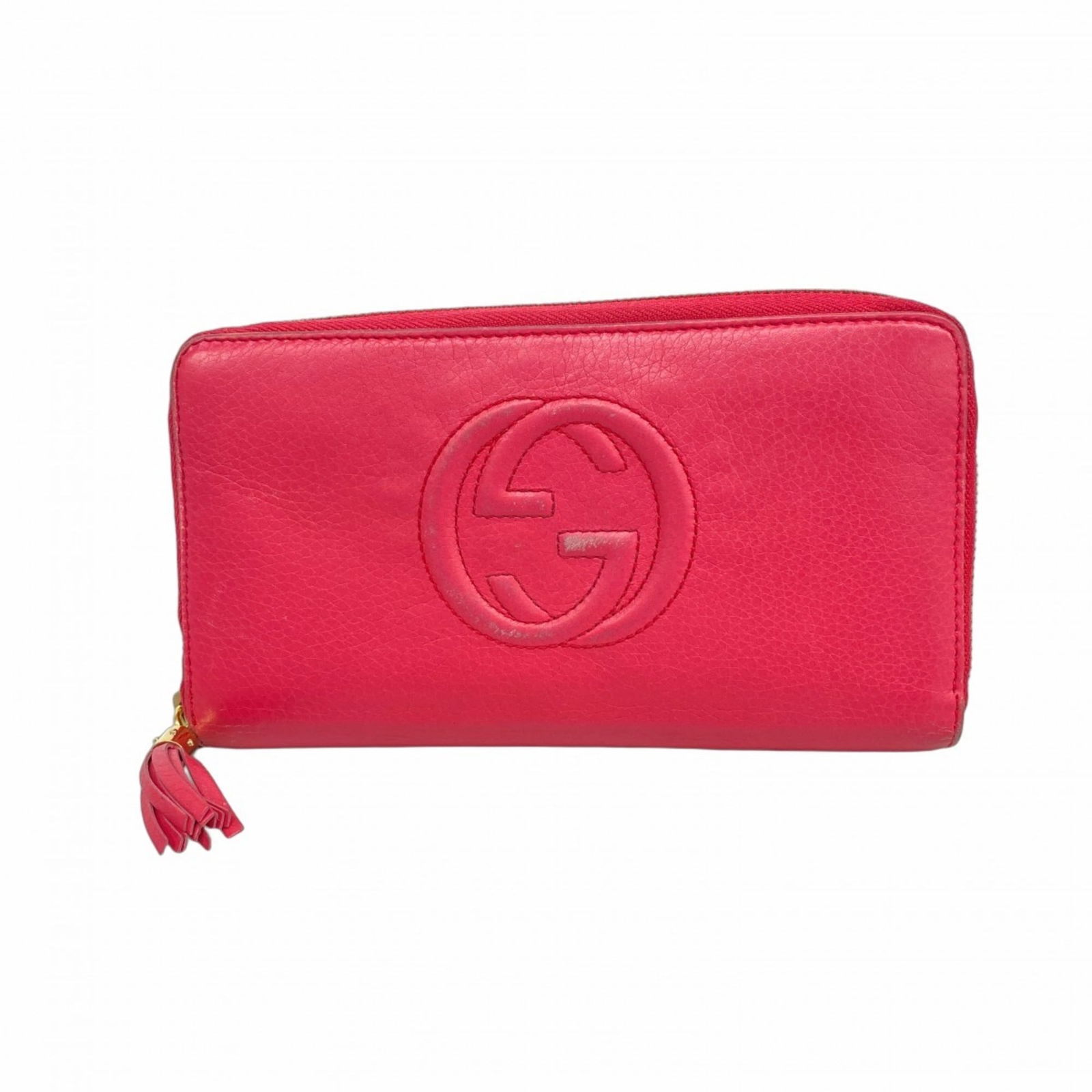 Leather Gucci Long Wallet (Bi-Fold): Leather Gucci Long Wallet (Bi-Fold) This listing features Leather Gucci Long Wallet (Bi-Fold). Item specifics are provided below. Item Specifics: Brand: Gucci Type: Long Wallet (Bi-Fold) Gender: Women