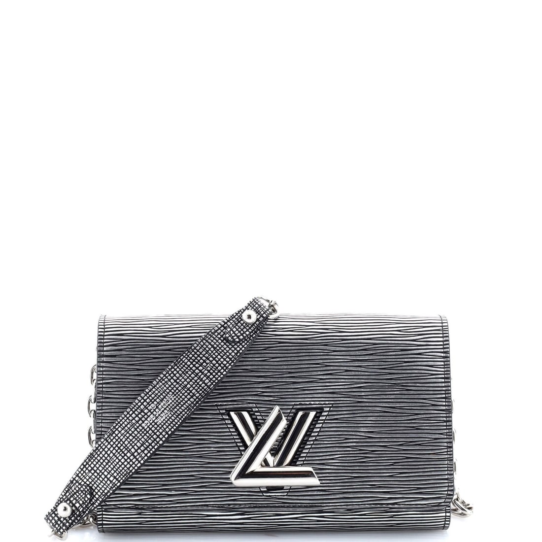 Leather Louis Vuitton Twist Chain Wallet Epi: Leather Louis Vuitton Twist Chain Wallet Epi This listing features Leather Louis Vuitton Twist Chain Wallet Epi. Item specifics are provided below. Item Specifics: Brand: Louis Vuitton Exterior Materi