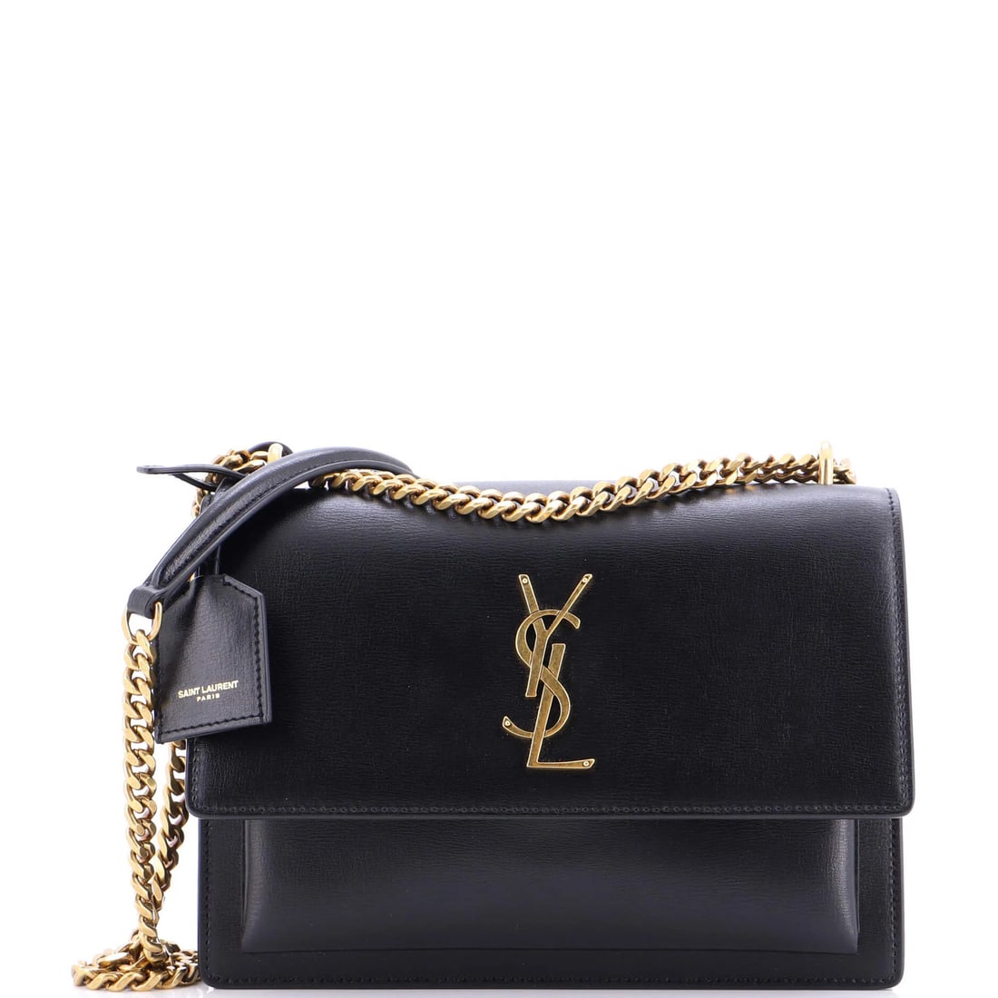 Medium Saint Laurent Sunset Crossbody Bag Leather: Medium Saint Laurent Sunset Crossbody Bag Leather This listing features Medium Saint Laurent Sunset Crossbody Bag Leather. Item specifics are provided below. Item Specifics: Brand: Saint Laurent Exter