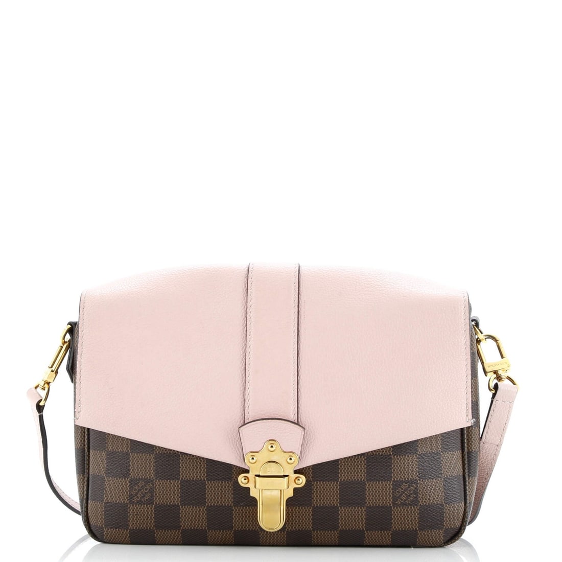 PM Louis Vuitton Clapton Handbag Damier and Leather: PM Louis Vuitton Clapton Handbag Damier and Leather This listing features PM Louis Vuitton Clapton Handbag Damier and Leather. Item specifics are provided below. Item Specifics: Brand: Louis Vuitton E