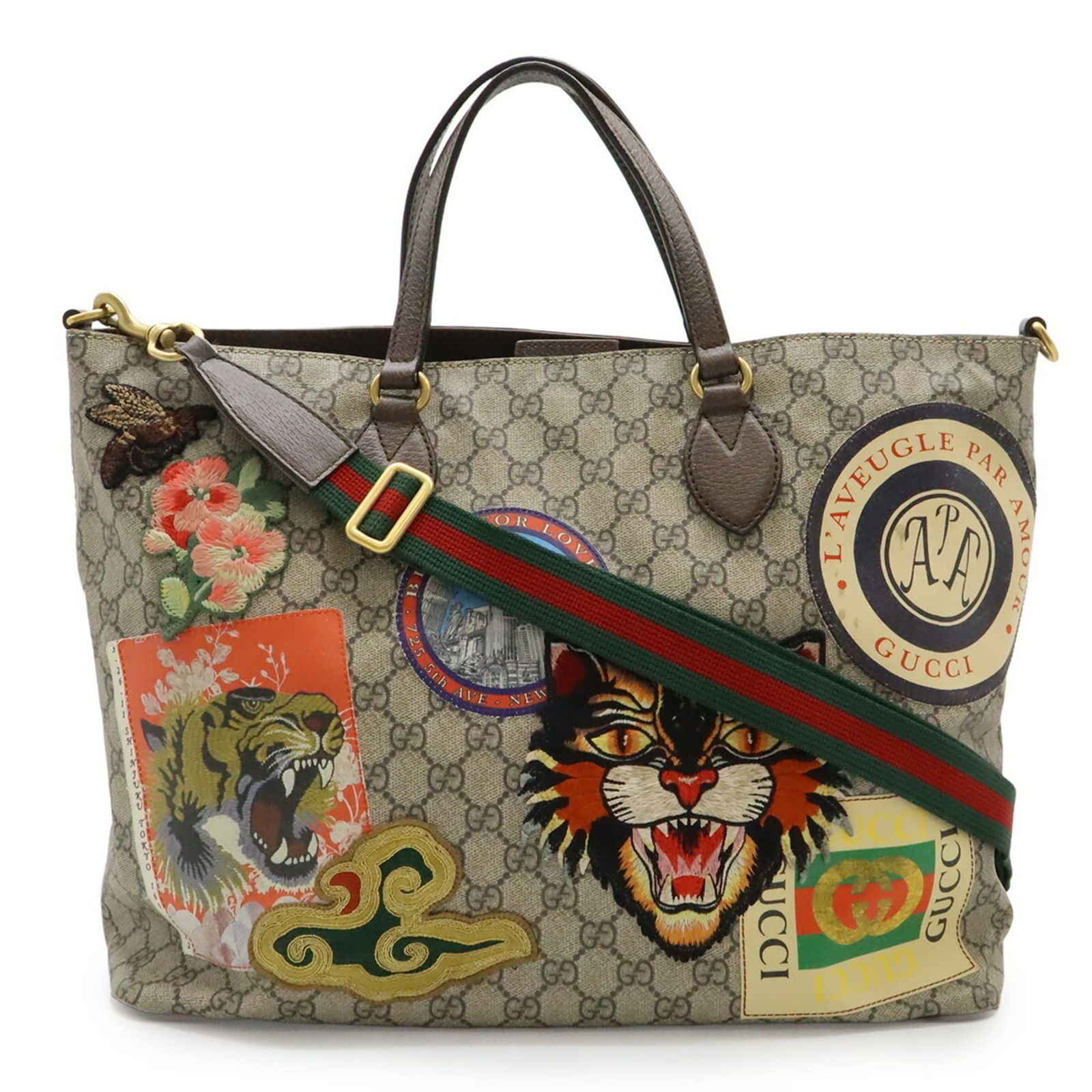 Leather - Gucci Shoulder Bag - Tote Bag Gg Supreme - Canvas - Pvc: Leather - Gucci Shoulder Bag - Tote Bag Gg Supreme - Canvas - Pvc This listing features Leather - Gucci Shoulder Bag - Tote Bag Gg Supreme - Canvas - Pvc. Item specifics are provided below. Item Speci