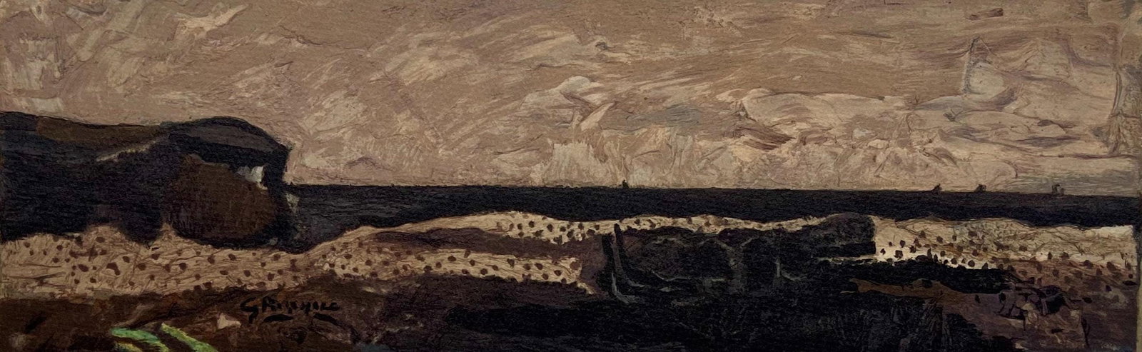 Lithograph - Georges Braque - La plage de Varengeville: Lithograph - Georges Braque - La plage de Varengeville This listing features Lithograph - Georges Braque - La plage de Varengeville. Item specifics are provided below. Item Specifics: Image Size: 5 x