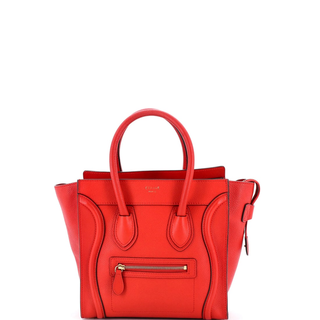 Micro Celine Luggage Bag Grainy Leather: Micro Celine Luggage Bag Grainy Leather This listing features Micro Celine Luggage Bag Grainy Leather. Item specifics are provided below. Item Specifics: Brand: Celine Exterior Material: Leather Style