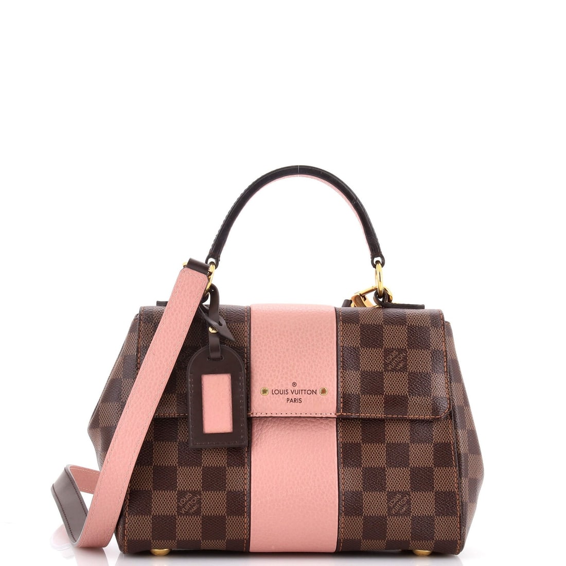 BB Louis Vuitton Bond Street Handbag Damier with Leather: BB Louis Vuitton Bond Street Handbag Damier with Leather This listing features BB Louis Vuitton Bond Street Handbag Damier with Leather. Item specifics are provided below. Item Specifics: Brand: Louis