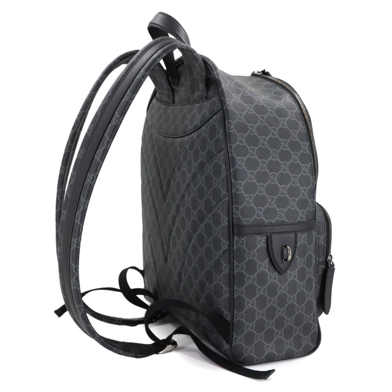 Leather - Gucci Backpack Fabric - 4