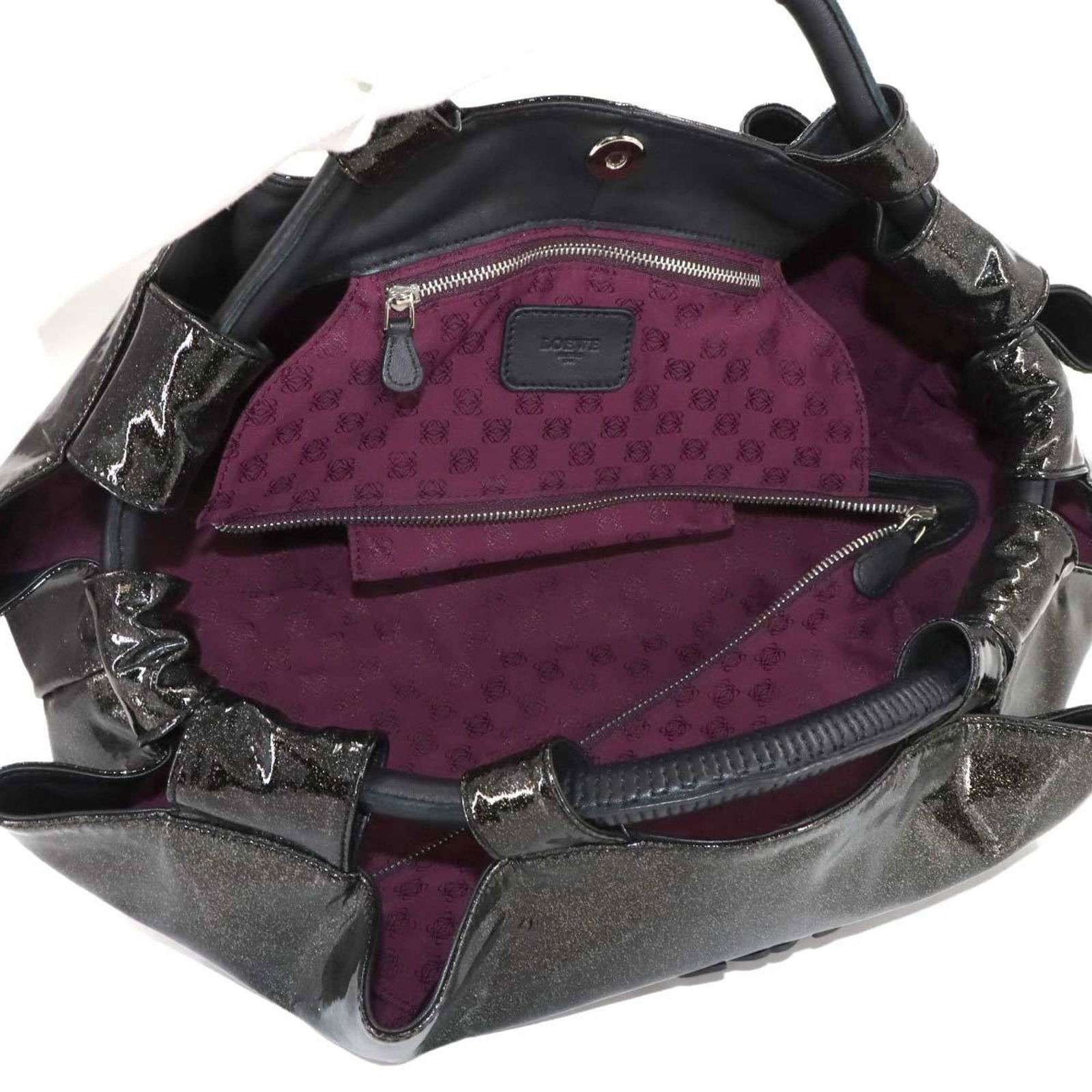 Leather Loewe Handbag - 6