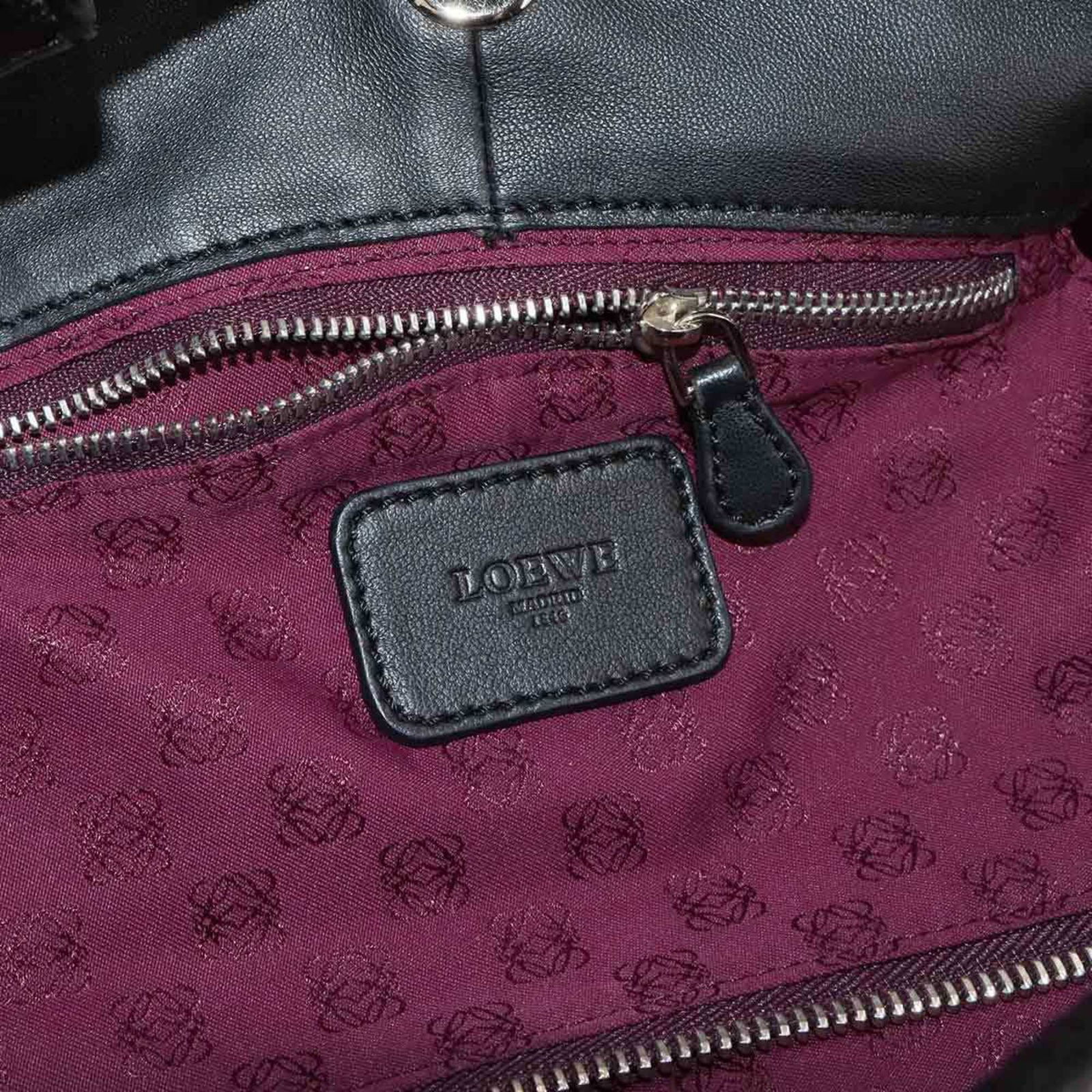 Leather Loewe Handbag - 7