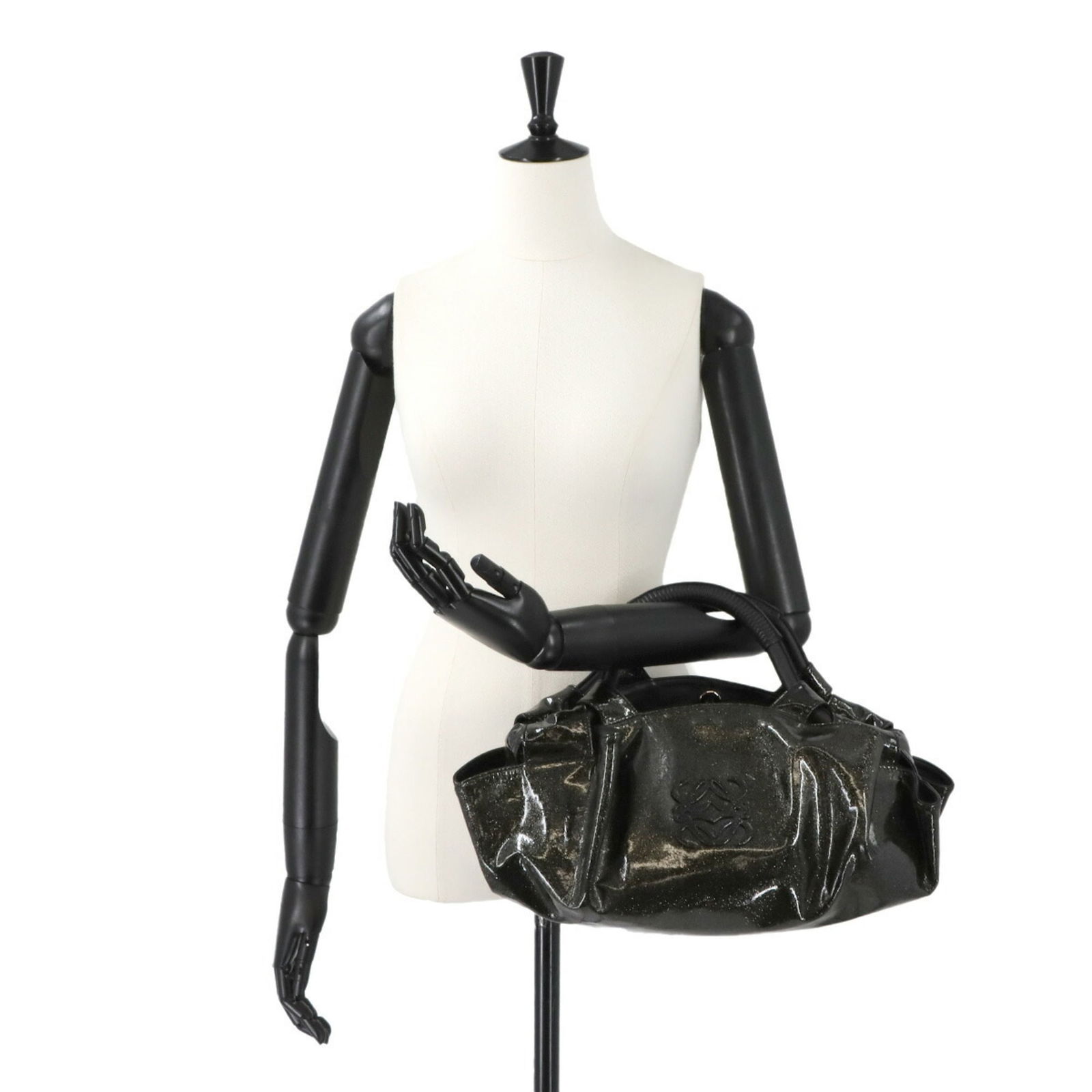 Leather Loewe Handbag - 9