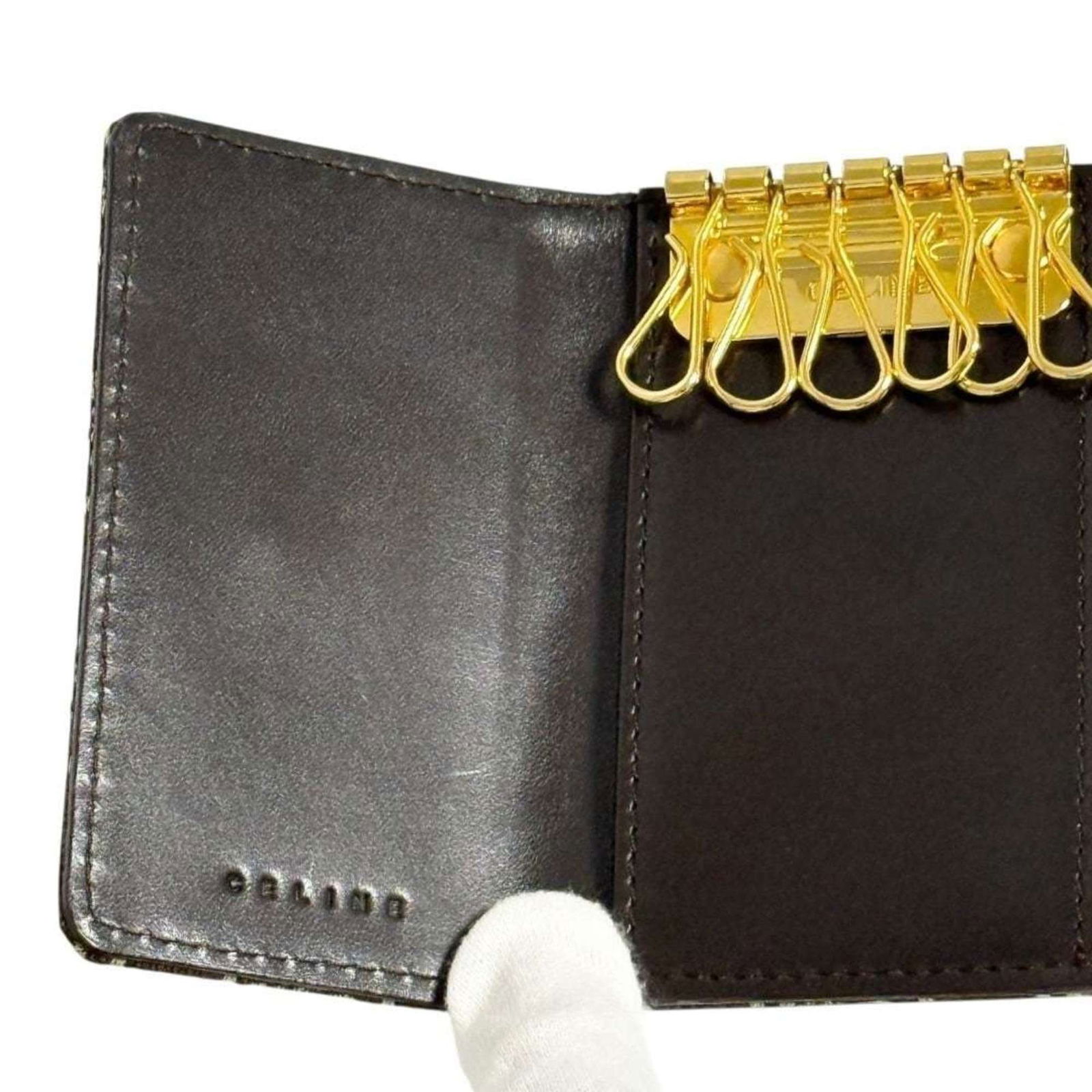 Fabric Celine Keycase - 7