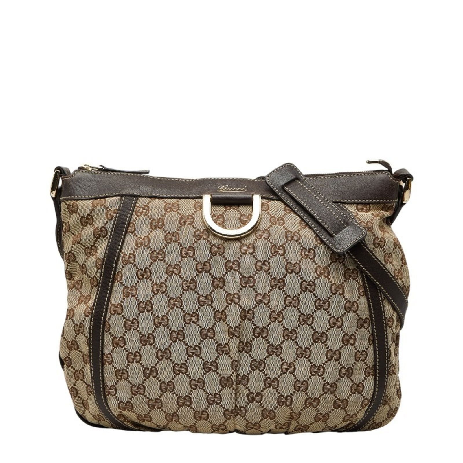 Leather - Gucci Shoulder Bag Canvas (1 of 12)