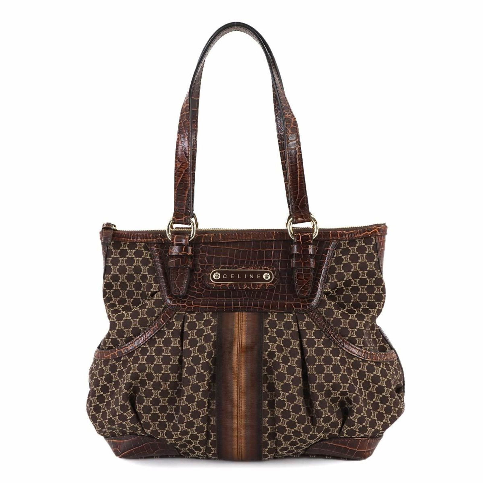 Leather - Celine Handbag Canvas (1 of 10)