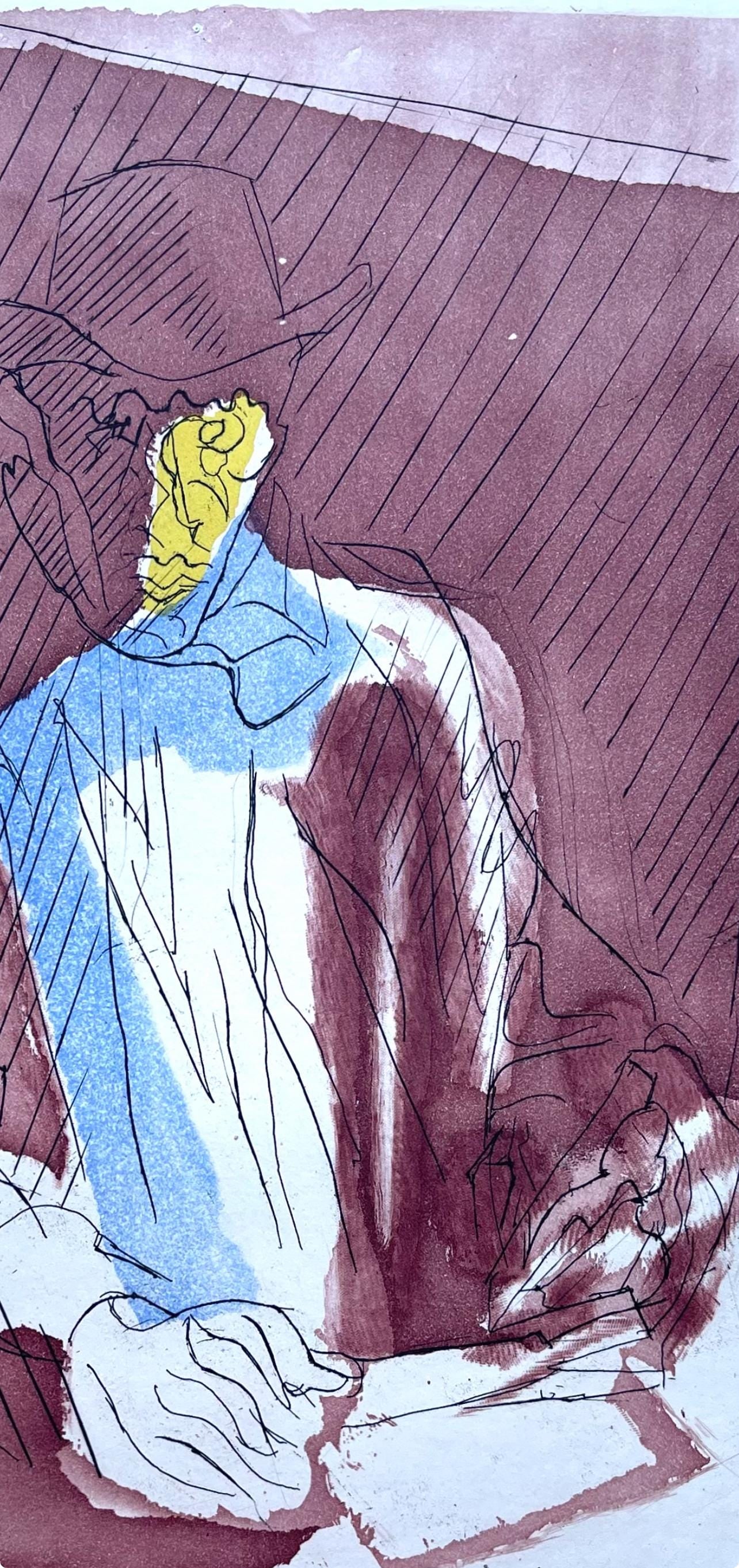 Etching - Jacques Villon - Composition - loge de Jacques Villon - 4