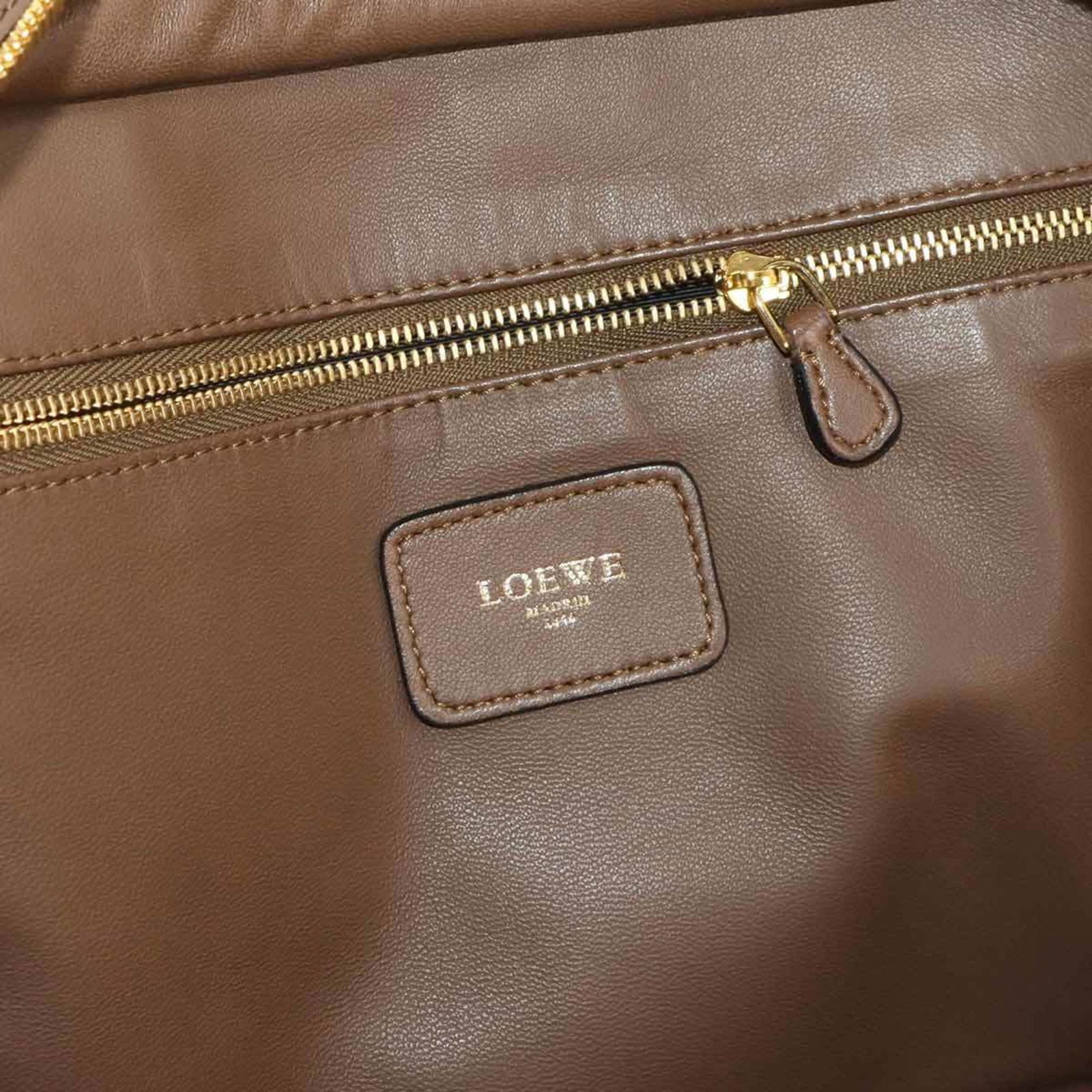 Leather Loewe Handbag - 8