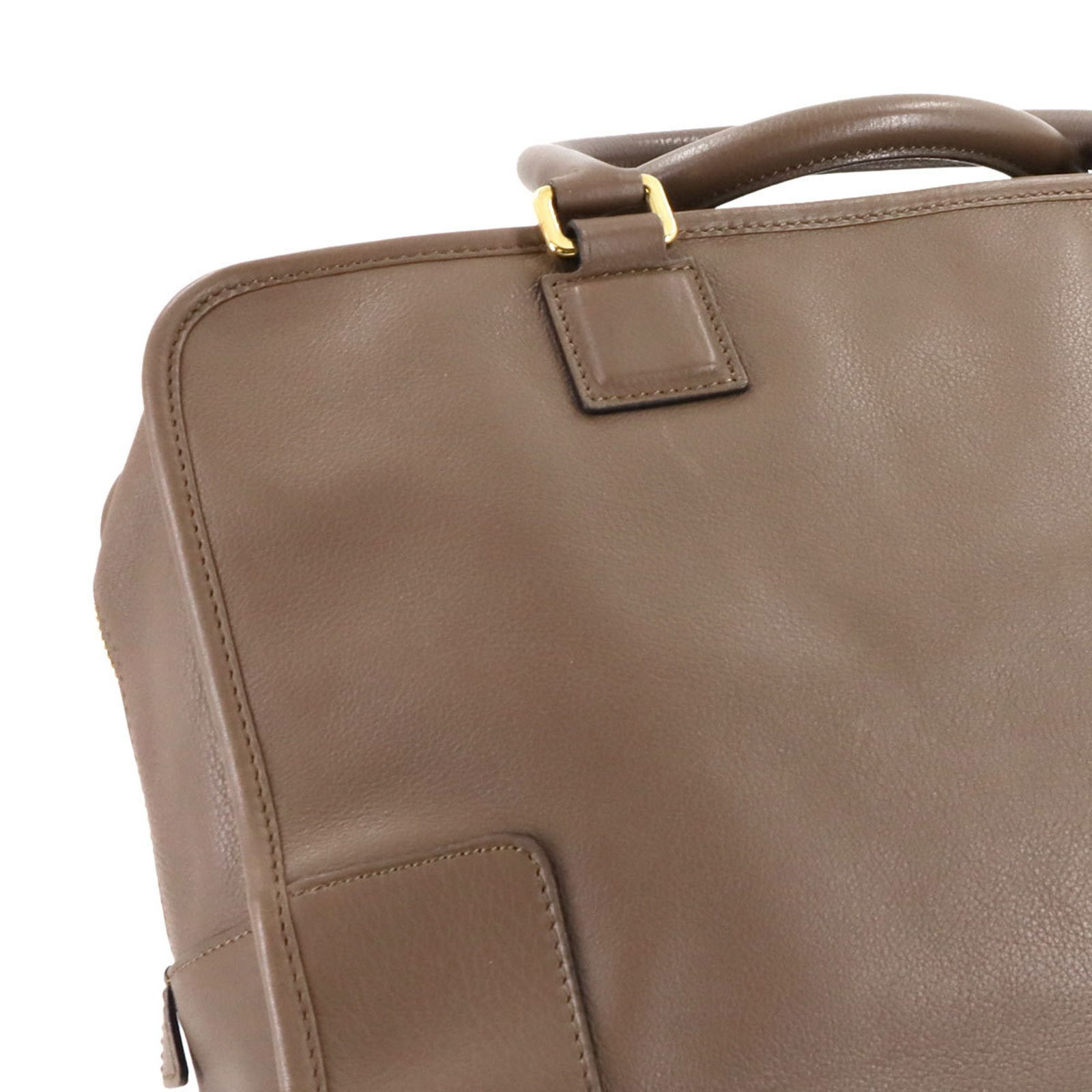 Leather Loewe Handbag - 9