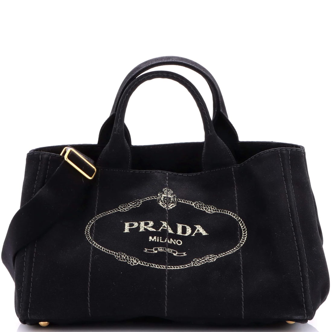 Medium Prada Canapa Convertible Tote Canvas: Medium Prada Canapa Convertible Tote Canvas This listing features Medium Prada Canapa Convertible Tote Canvas. Item specifics are provided below. Item Specifics: Brand: Prada Exterior Material: Canvas