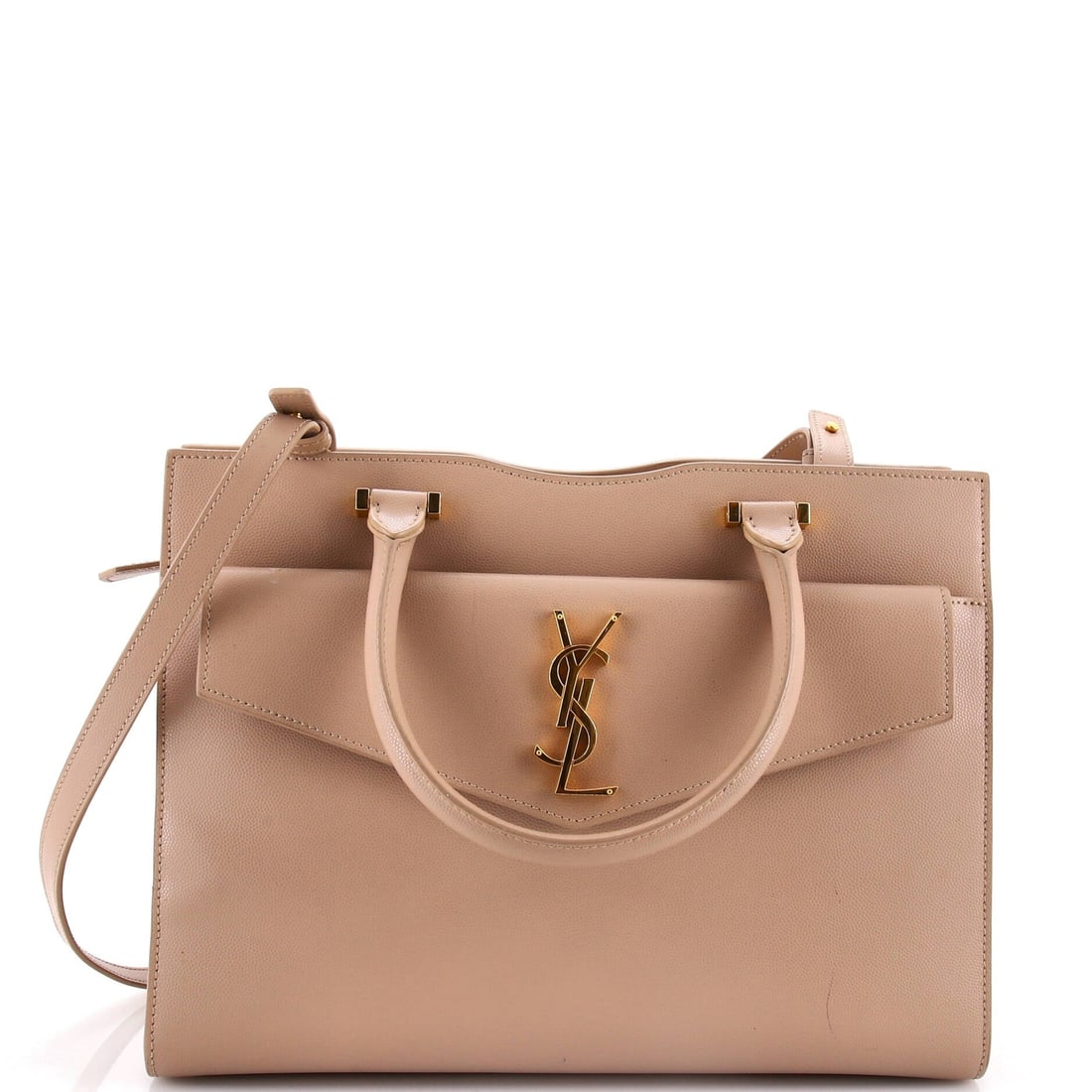 Medium Saint Laurent Uptown Tote Leather: Medium Saint Laurent Uptown Tote Leather This listing features Medium Saint Laurent Uptown Tote Leather. Item specifics are provided below. Item Specifics: Brand: Saint Laurent Exterior Material: Leat