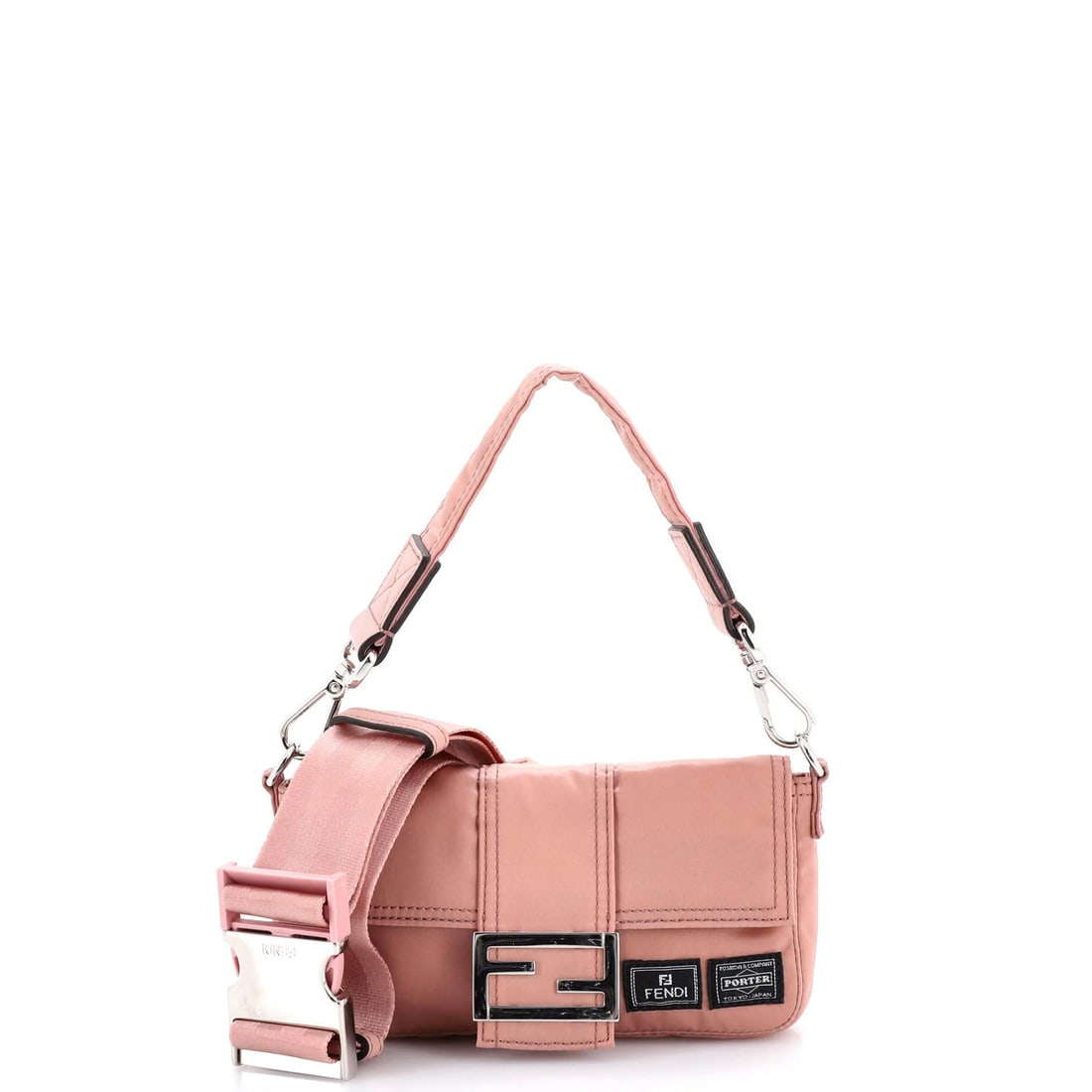 Mini Fendi Porter Baguette Bag Nylon: Mini Fendi Porter Baguette Bag Nylon This listing features Mini Fendi Porter Baguette Bag Nylon. Item specifics are provided below. Item Specifics: Brand: Fendi Exterior Material: Nylon Style: Belt Ba
