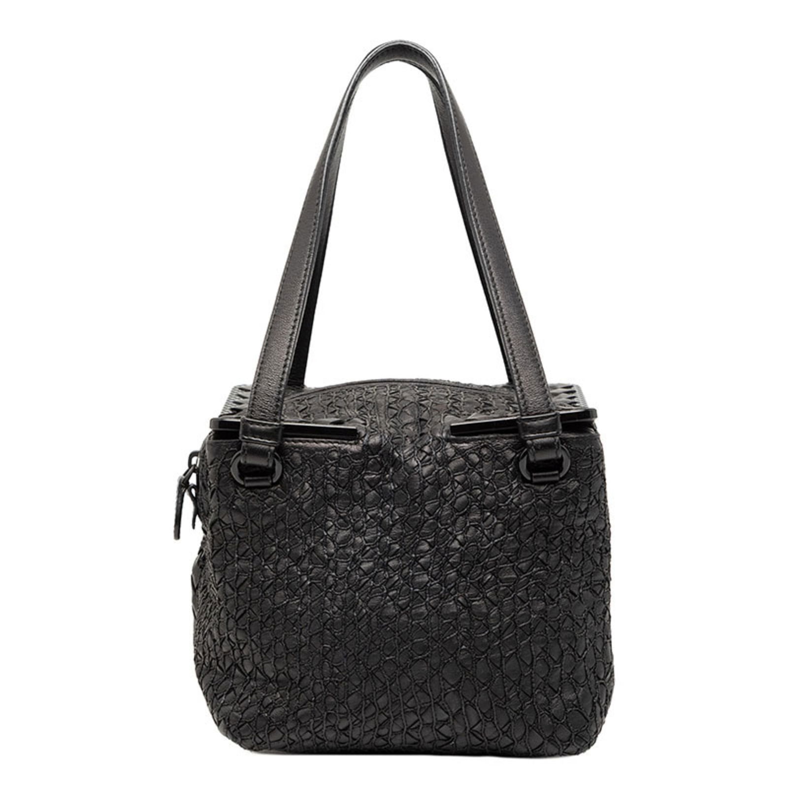 Leather Bottega Veneta Handbag (1 of 6)