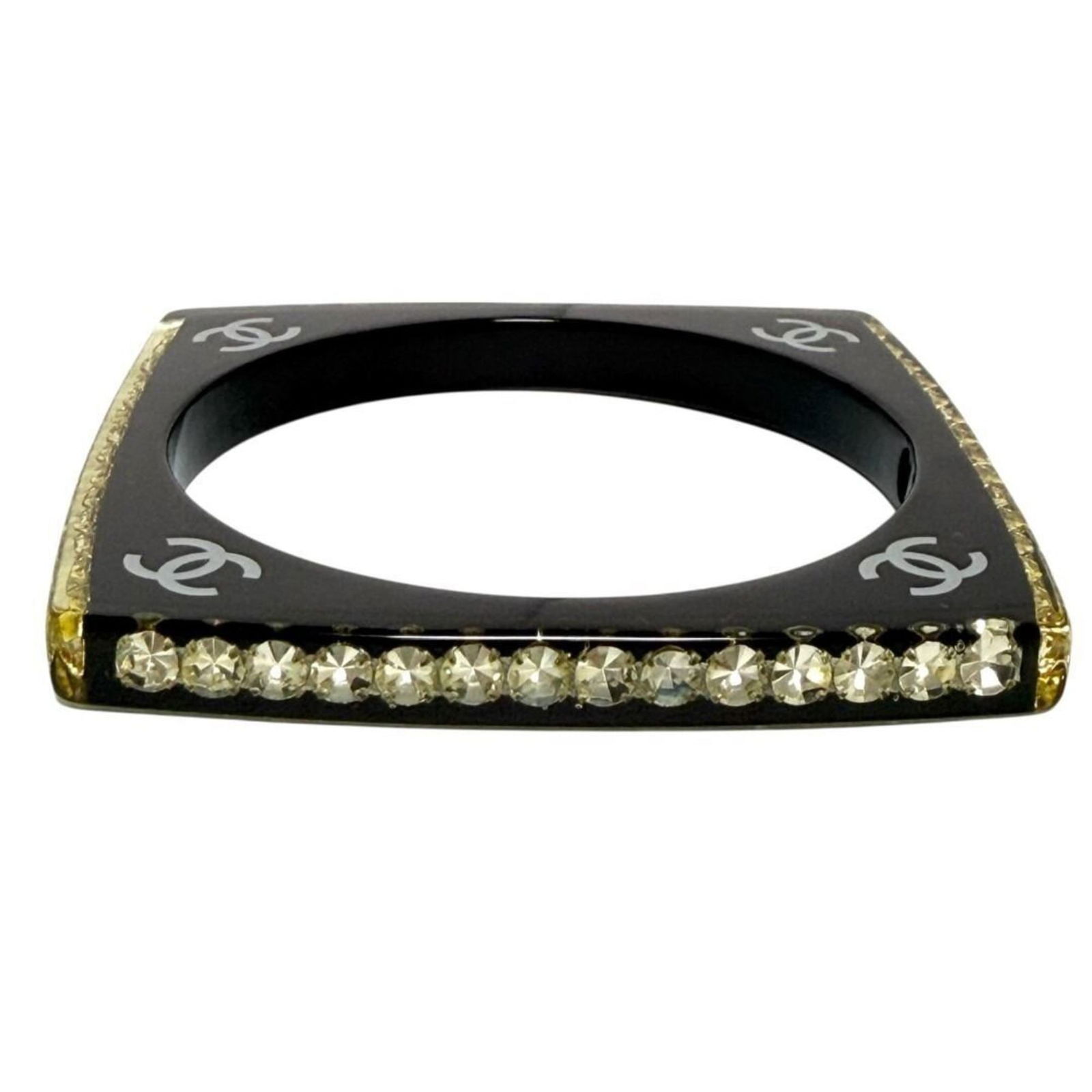 Rhinestone - Chanel Bangle Plastic - 4