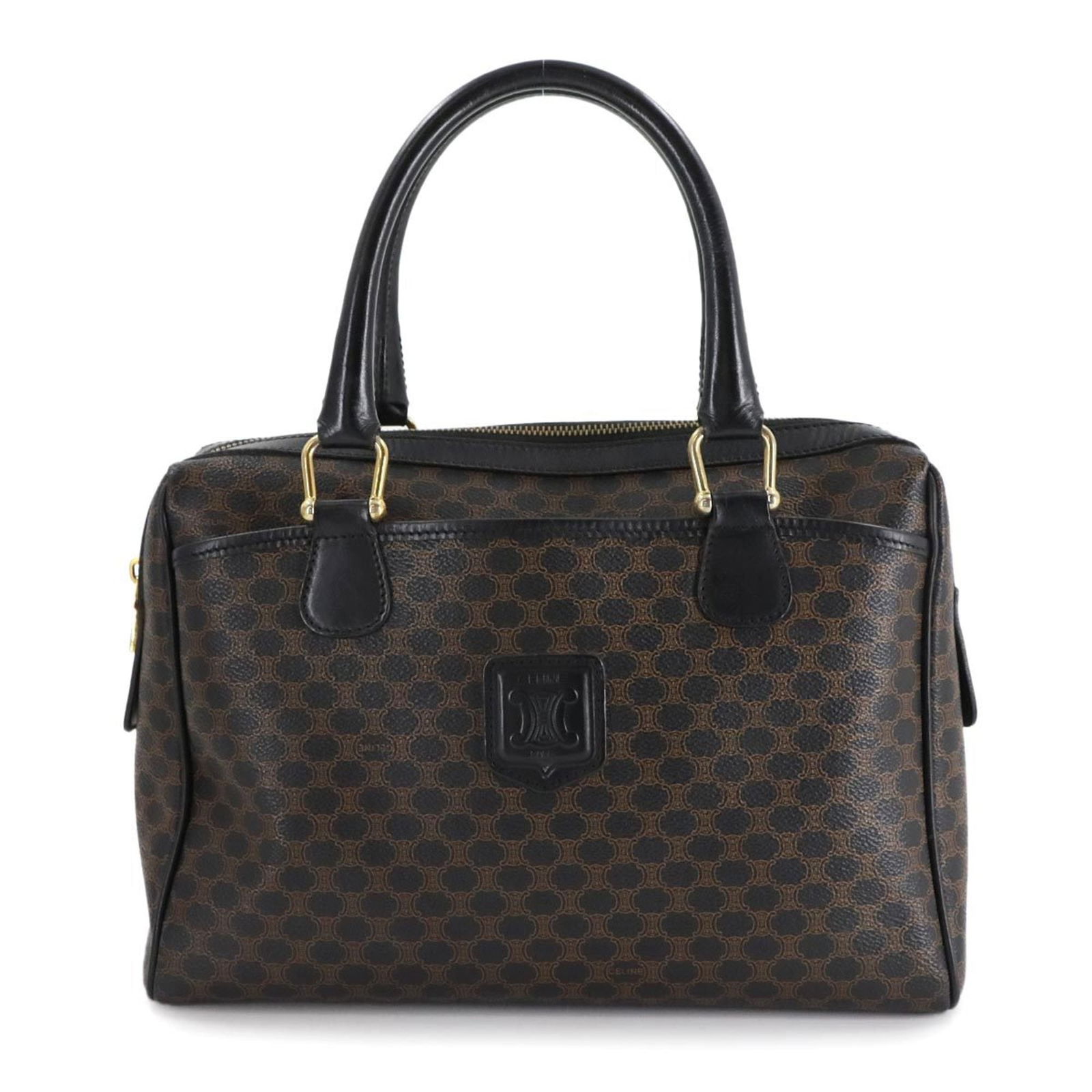 Leather - Celine Handbag Pvc: Leather - Celine Handbag Pvc This listing features Leather - Celine Handbag Pvc. Item specifics are provided below. Item Specifics: Brand: Celine Type: Handbag Material: Pvc , Leather Color: Black, Br