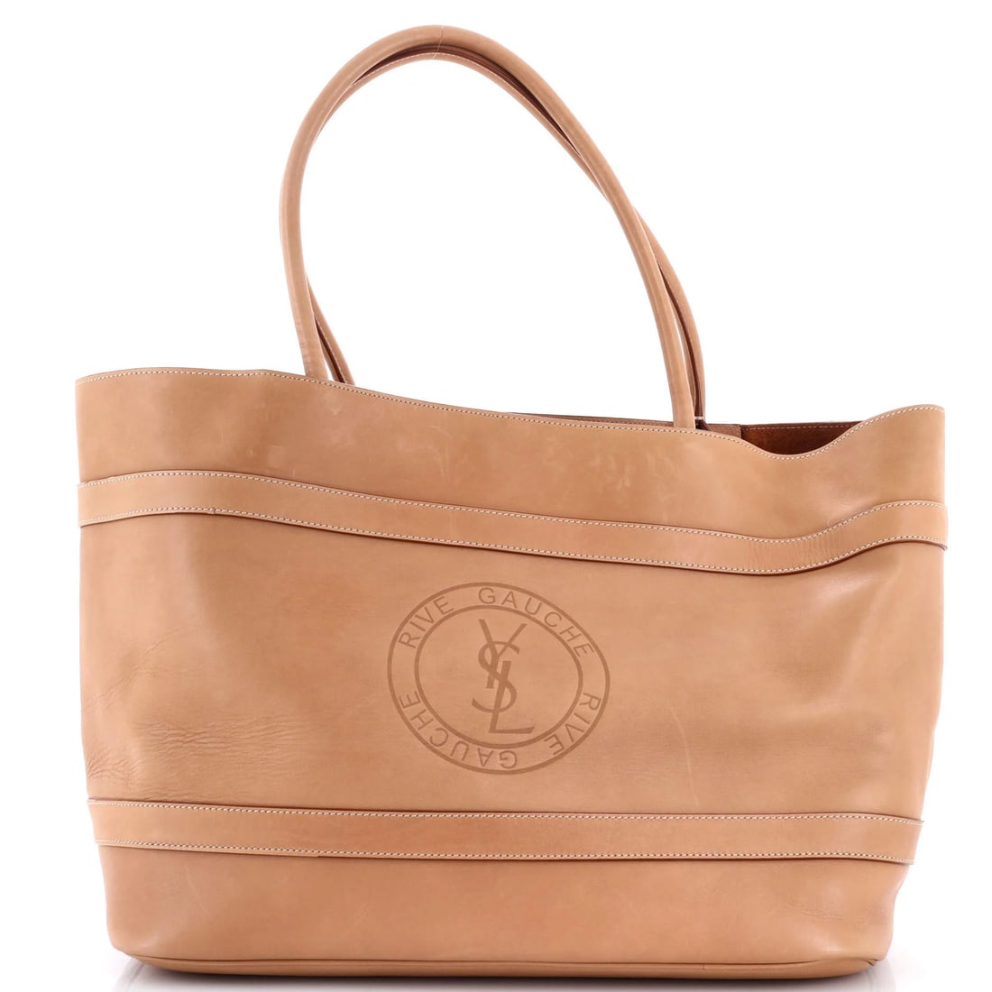 Large Saint Laurent Rive Gauche Tote Bag Leather: Large Saint Laurent Rive Gauche Tote Bag Leather This listing features Large Saint Laurent Rive Gauche Tote Bag Leather. Item specifics are provided below. Item Specifics: Brand: Saint Laurent Exterio