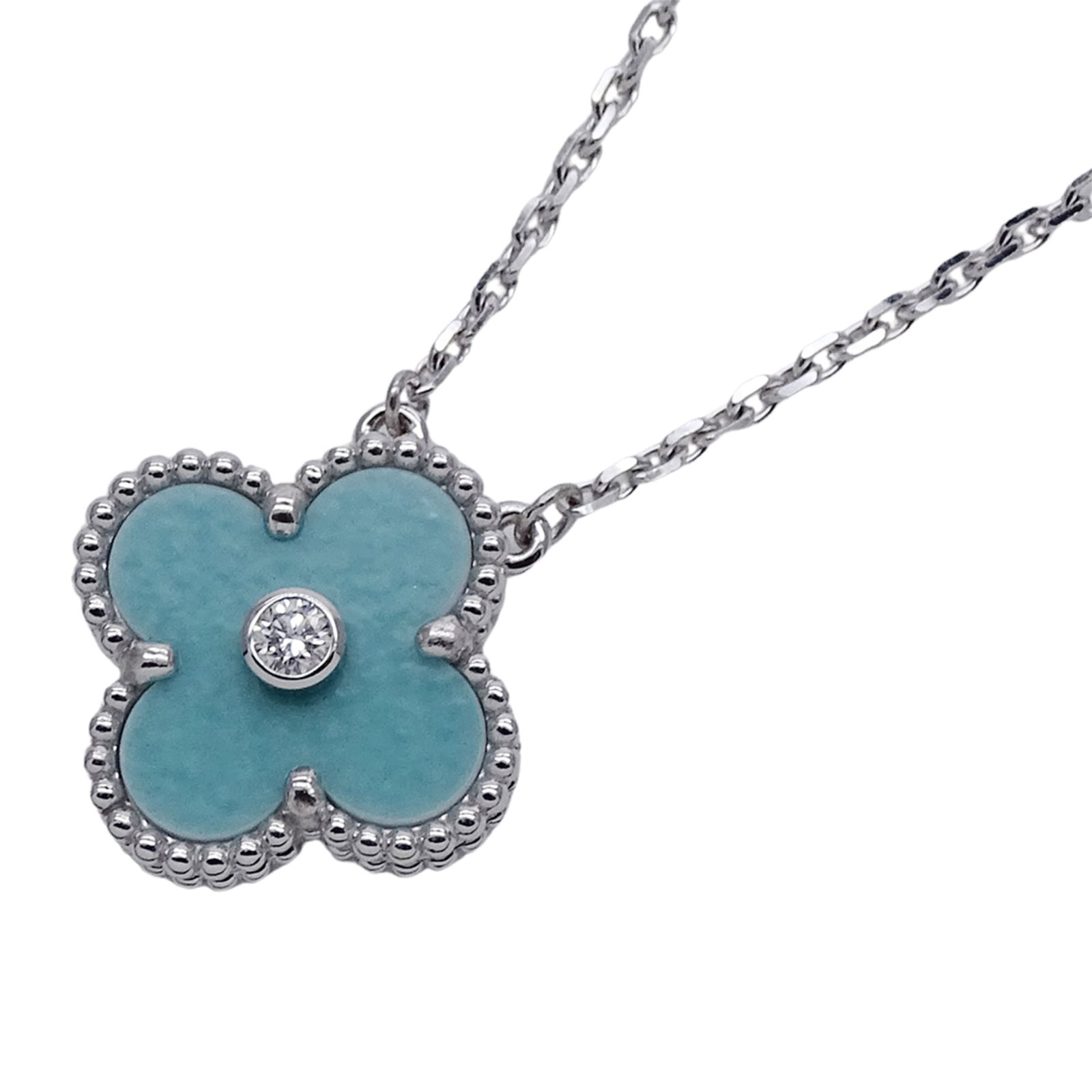 Polished - Van Cleef & Arpels Vintage Alhambra Necklace - Women's - 750WG Diamond Sable - 2022: Polished - Van Cleef & Arpels Vintage Alhambra Necklace - Women's - 750WG Diamond Sable - 2022 Christmas Limited Edition - Holiday Jewelry This listing features Polished - Van Cleef & Arpels Vintage A