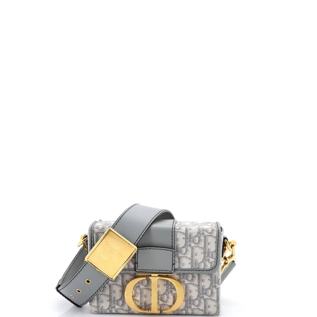 Canvas Christian Dior 30 Montaigne Box Bag Oblique (1 of 7)