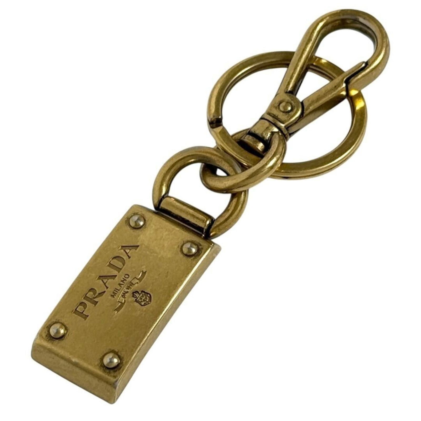 Metal Prada Keyring (1 of 9)