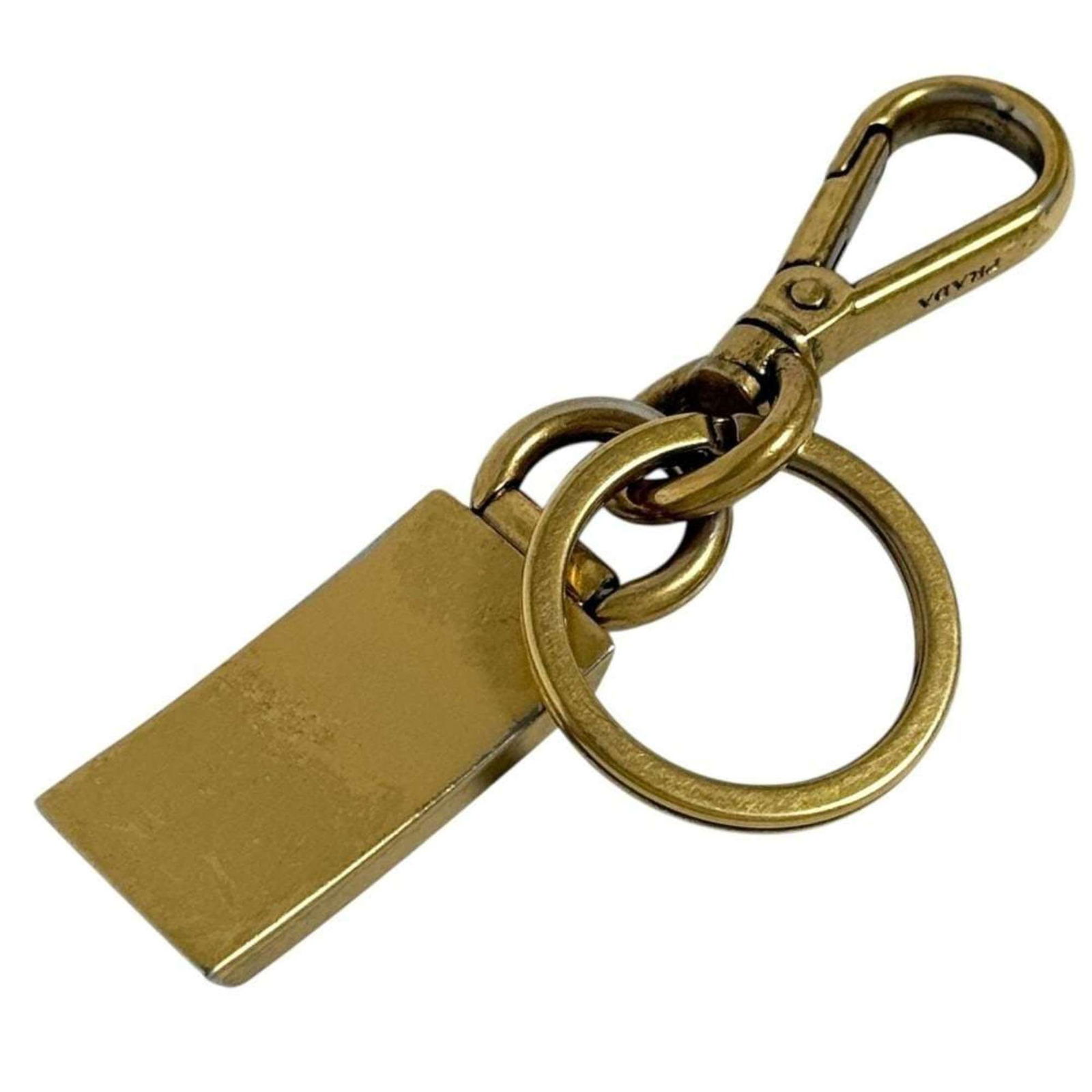 Metal Prada Keyring - 2