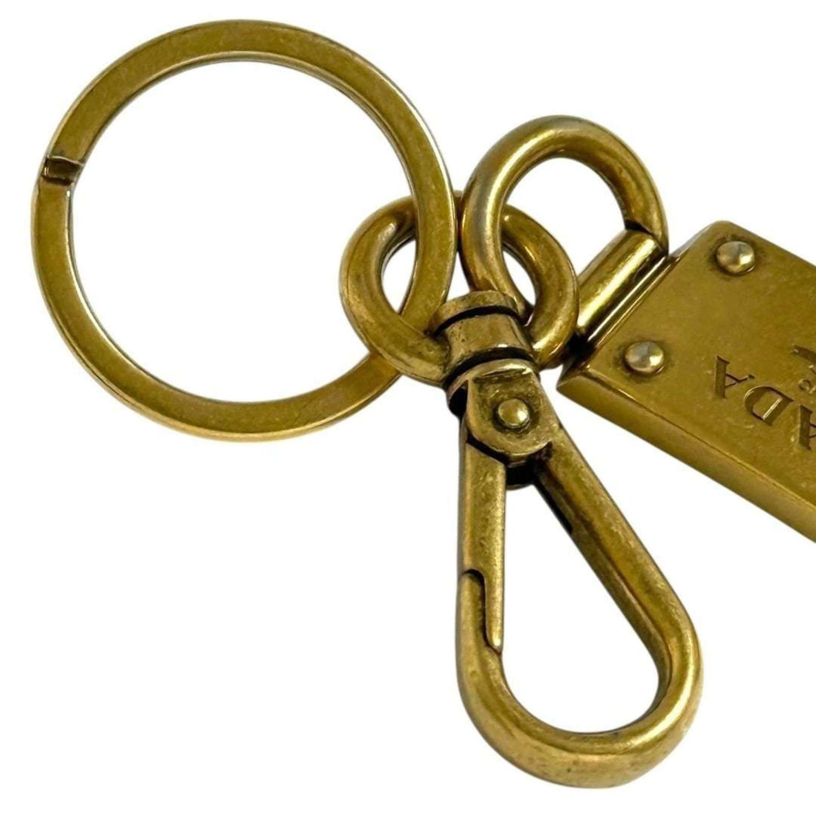 Metal Prada Keyring - 3